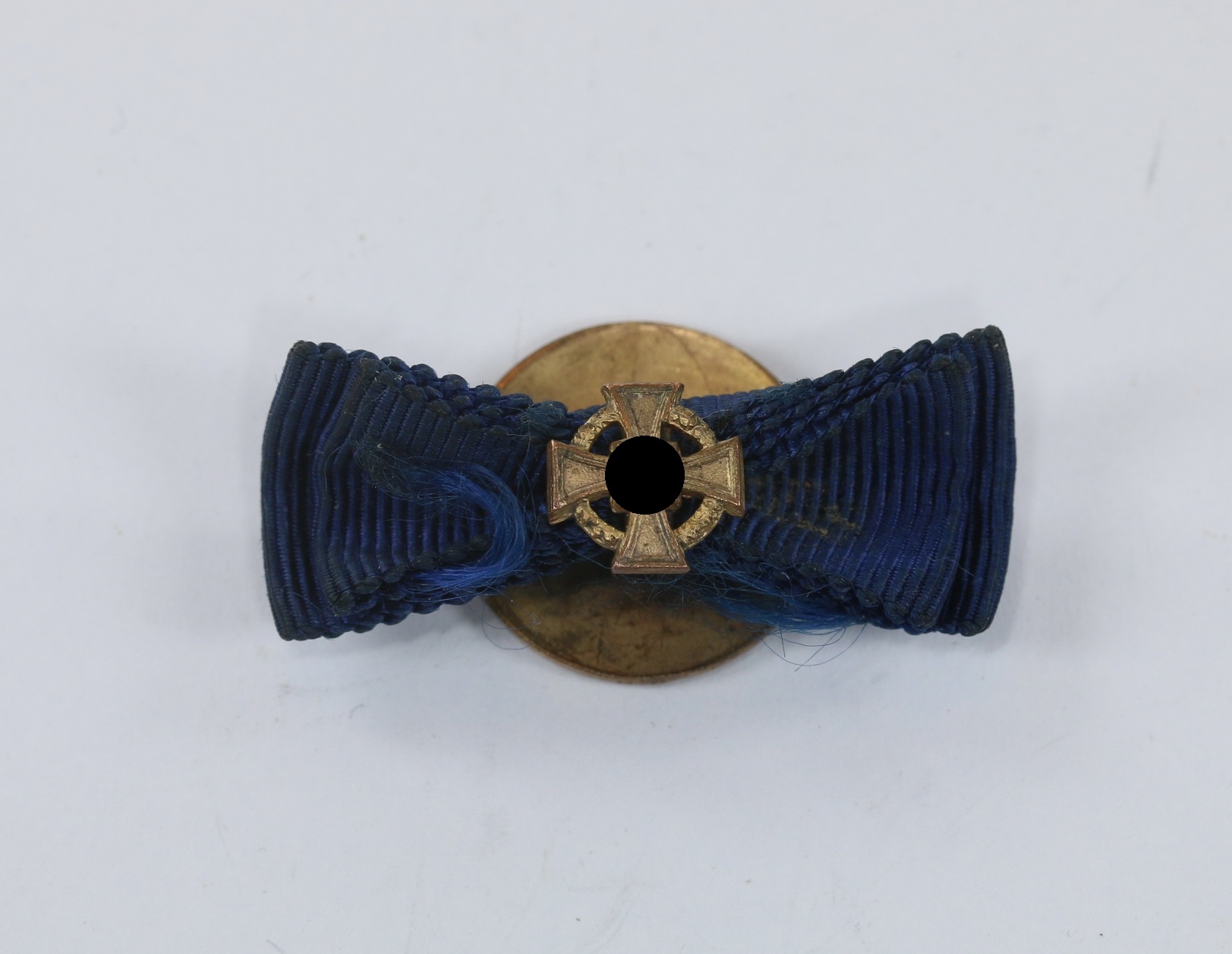 Buttonhole Decoration, Silver Loyal Service Cross. Wolfgang Rob. Schwarz Bln. Müllerstr. 175 – Bild 1