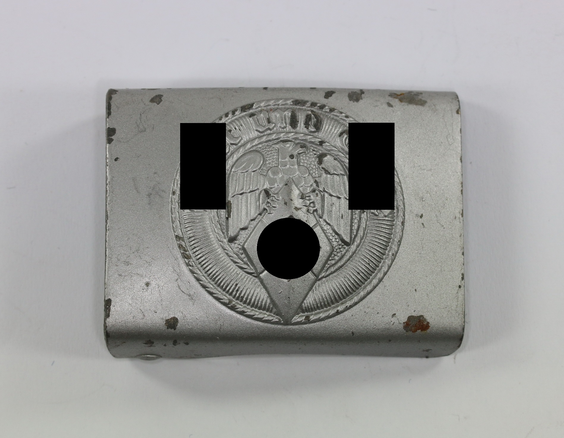 koppelschloss_blut_und_ehre_1__1 Hitler Youth Belt Buckle. Maker M5/276, with RZM Tag. – Bild 1