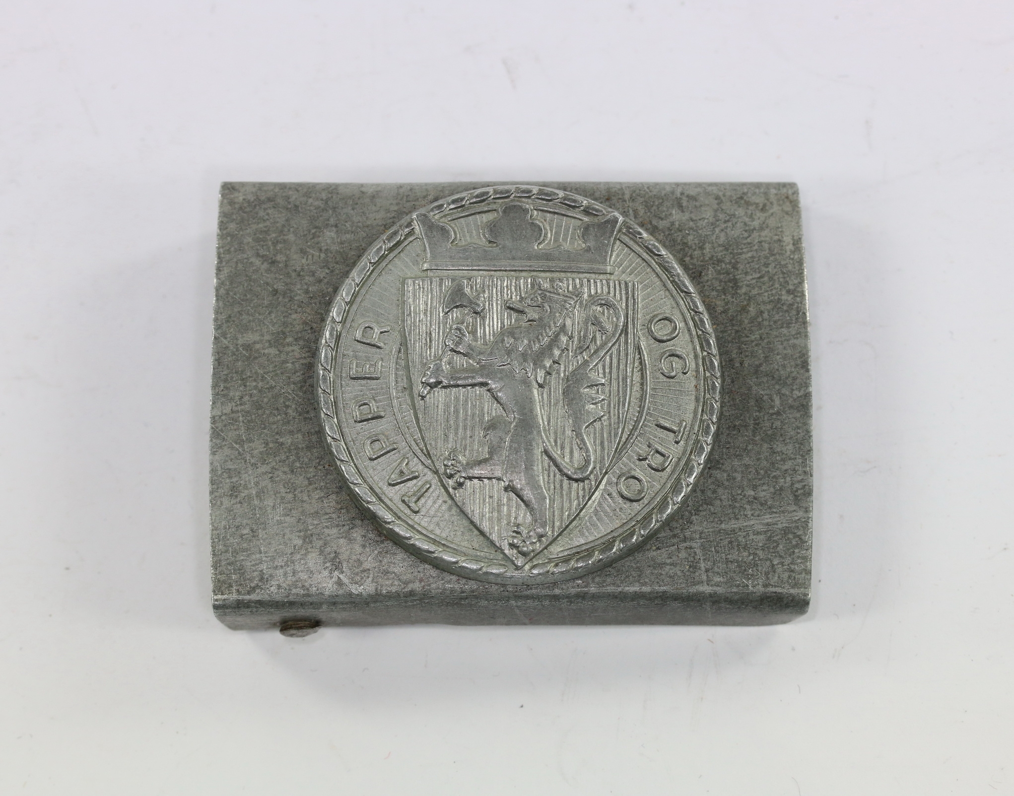 koppelschloss_hirdens_alarmenhet_norwegische_freiwillige__taper_og_tro_1_ Belt Buckle Hirdens Alarmenhet, Norwegian Volunteers - Taper og Tro – Bild 1