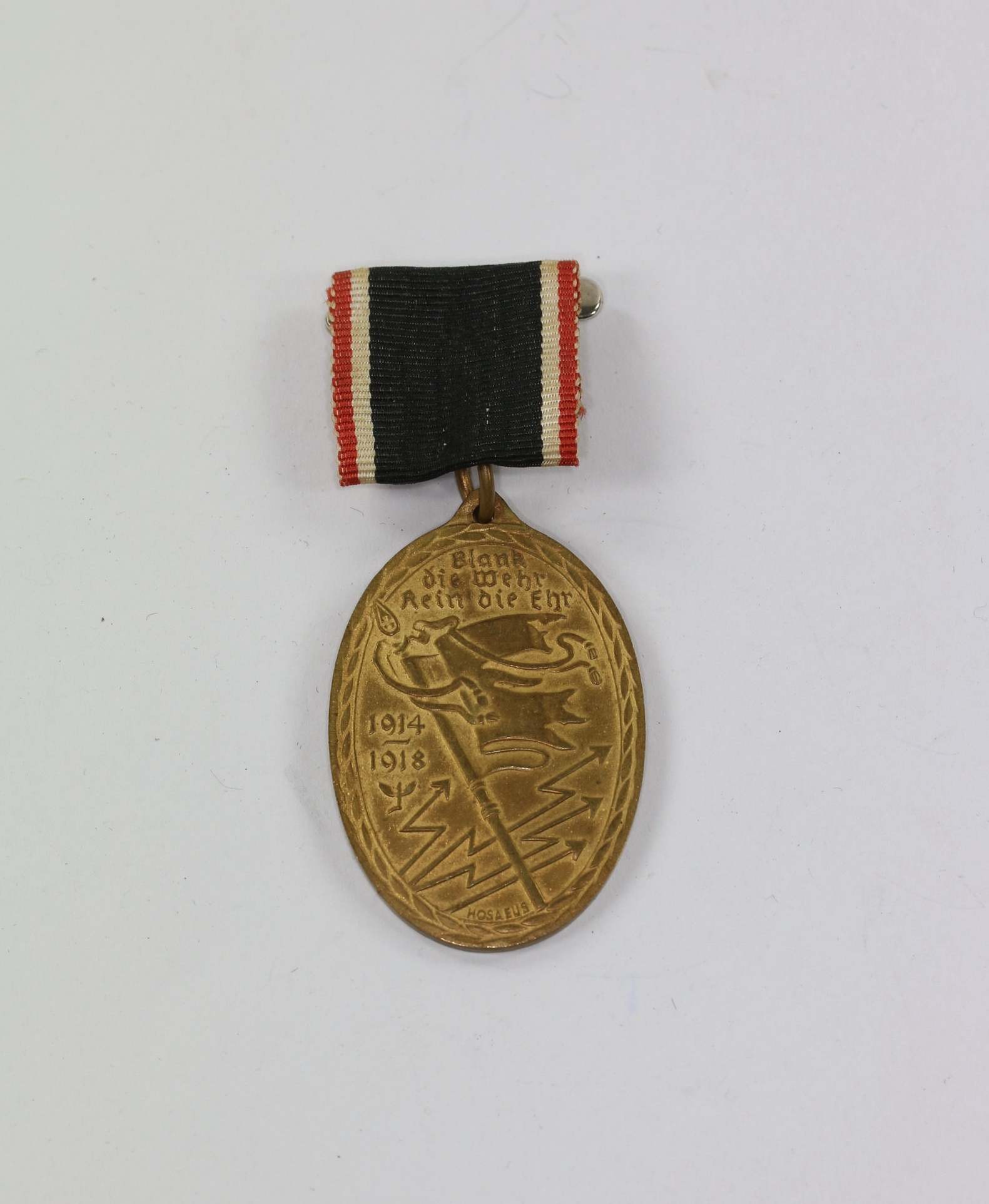 Kyffhäuser Medal - Blank die Wehr-rein die Ehr 1914-1918 – Bild 1