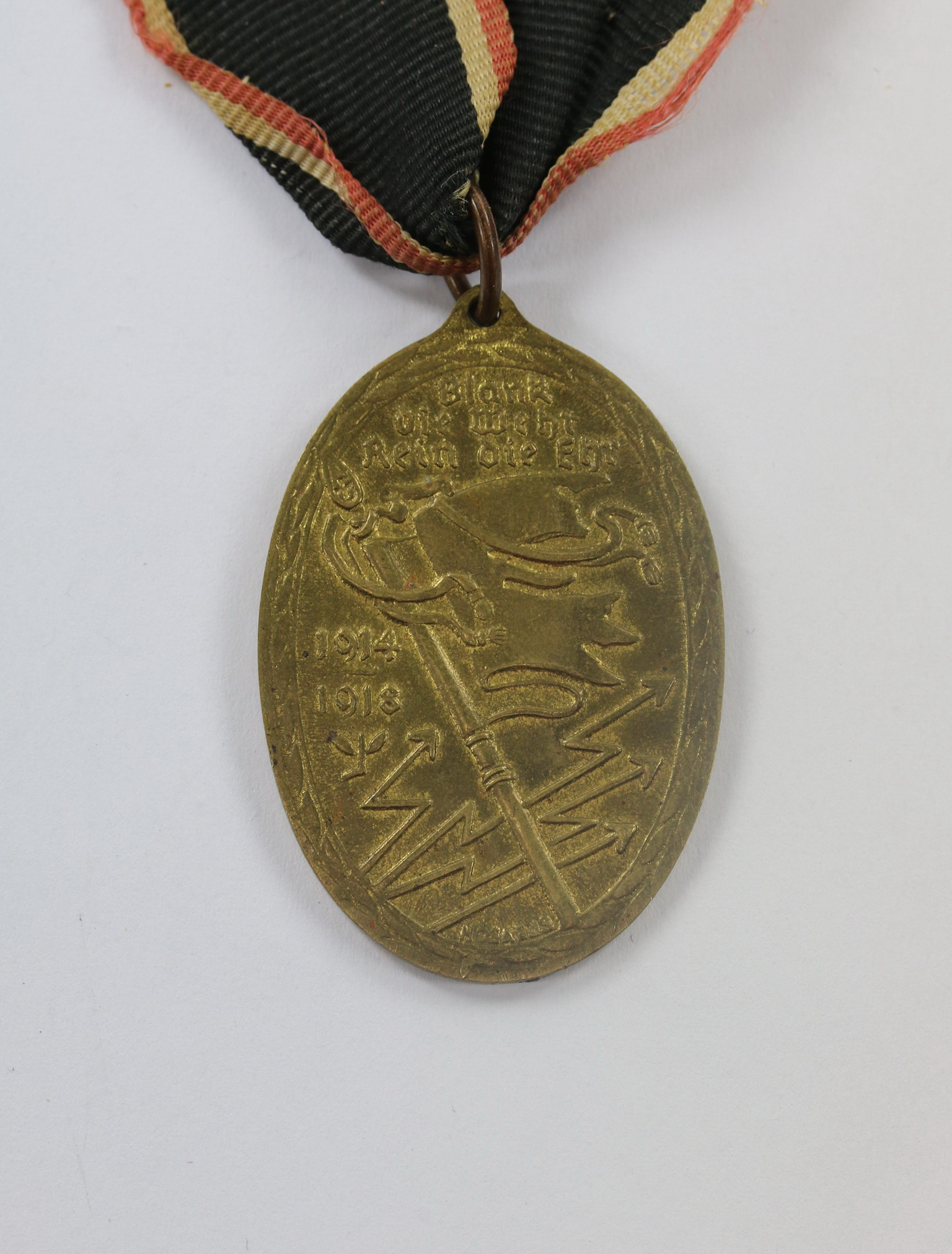 War Medal  - Kyffhäuser Medal - Blank die Wehr-rein die Ehr 1914-1918 – Bild 1