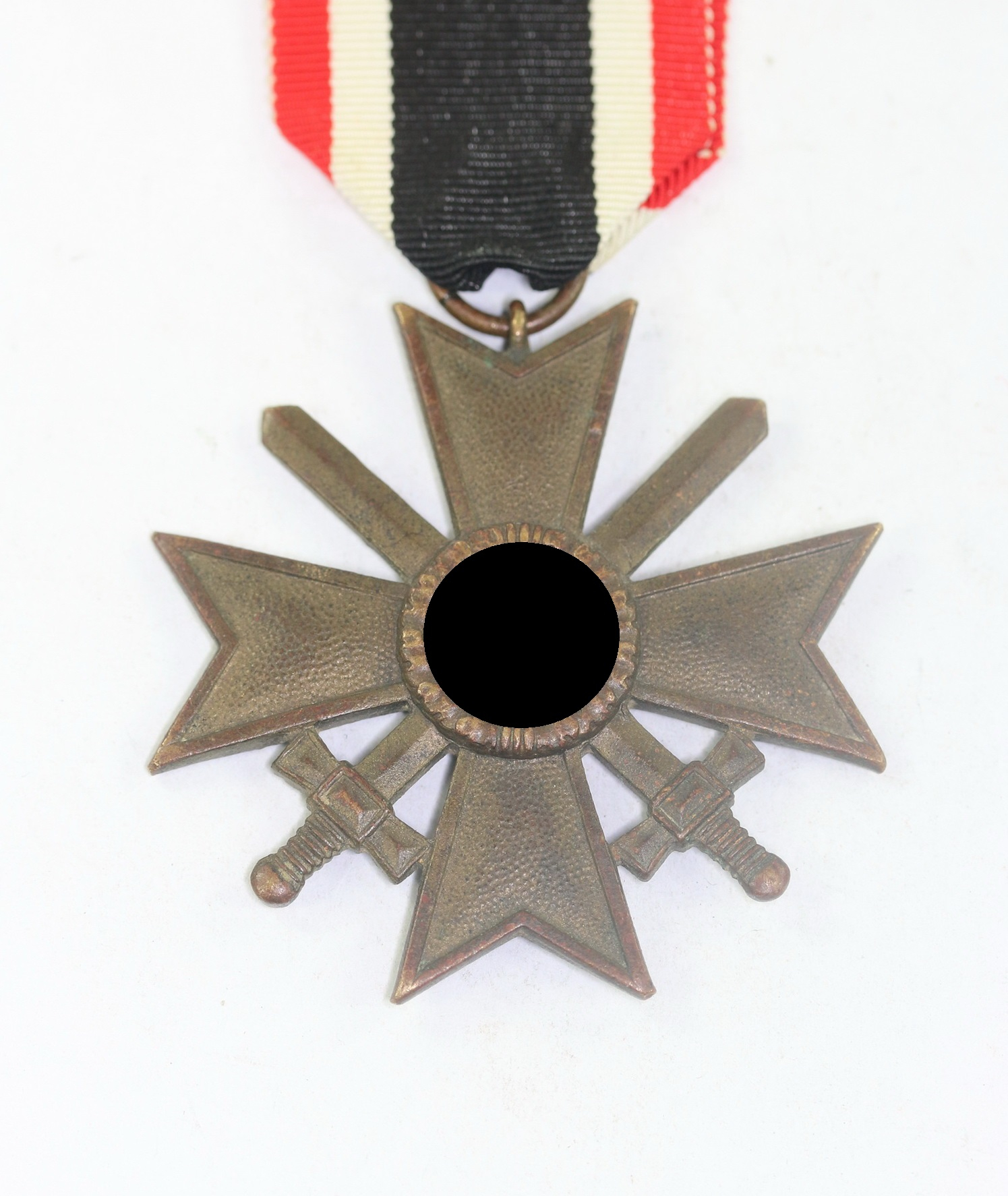 kriegsverdienstkreuz_2 Kriegsverdienstkreuz 2. Klasse mit Schwertern, Hst. 107 (Carl Wild Hamburg) – Bild 1