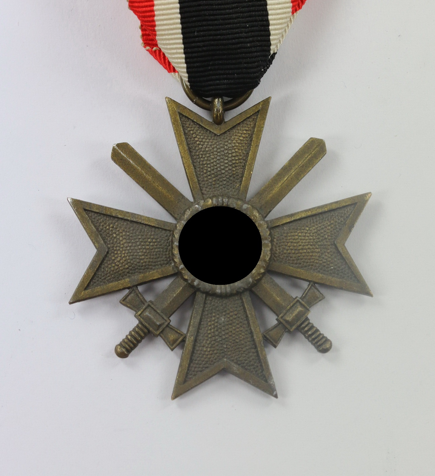 kriegsverdienstkreuz_2 War Merit Cross 2nd Class with Swords. Maker 127 (Moritz Hausch AG, Pforzheim) – Bild 1