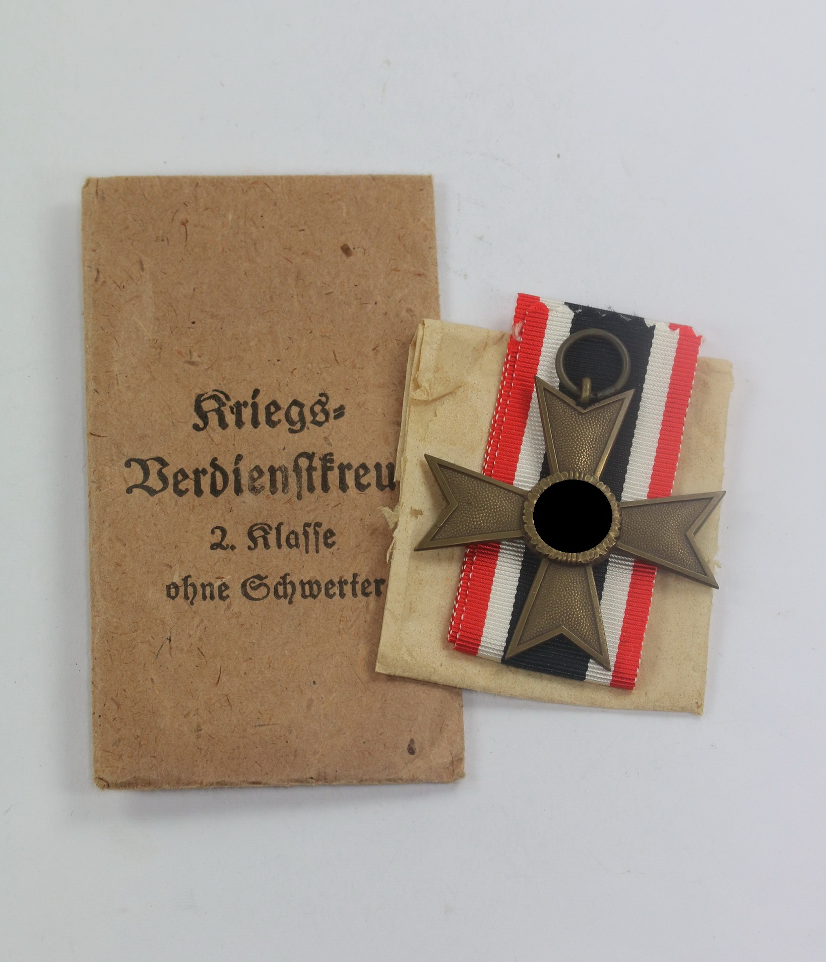 War Merit Cross 2nd Class. Maker 1, in Envelope, Deschler & Sohn München 9 – Bild 1