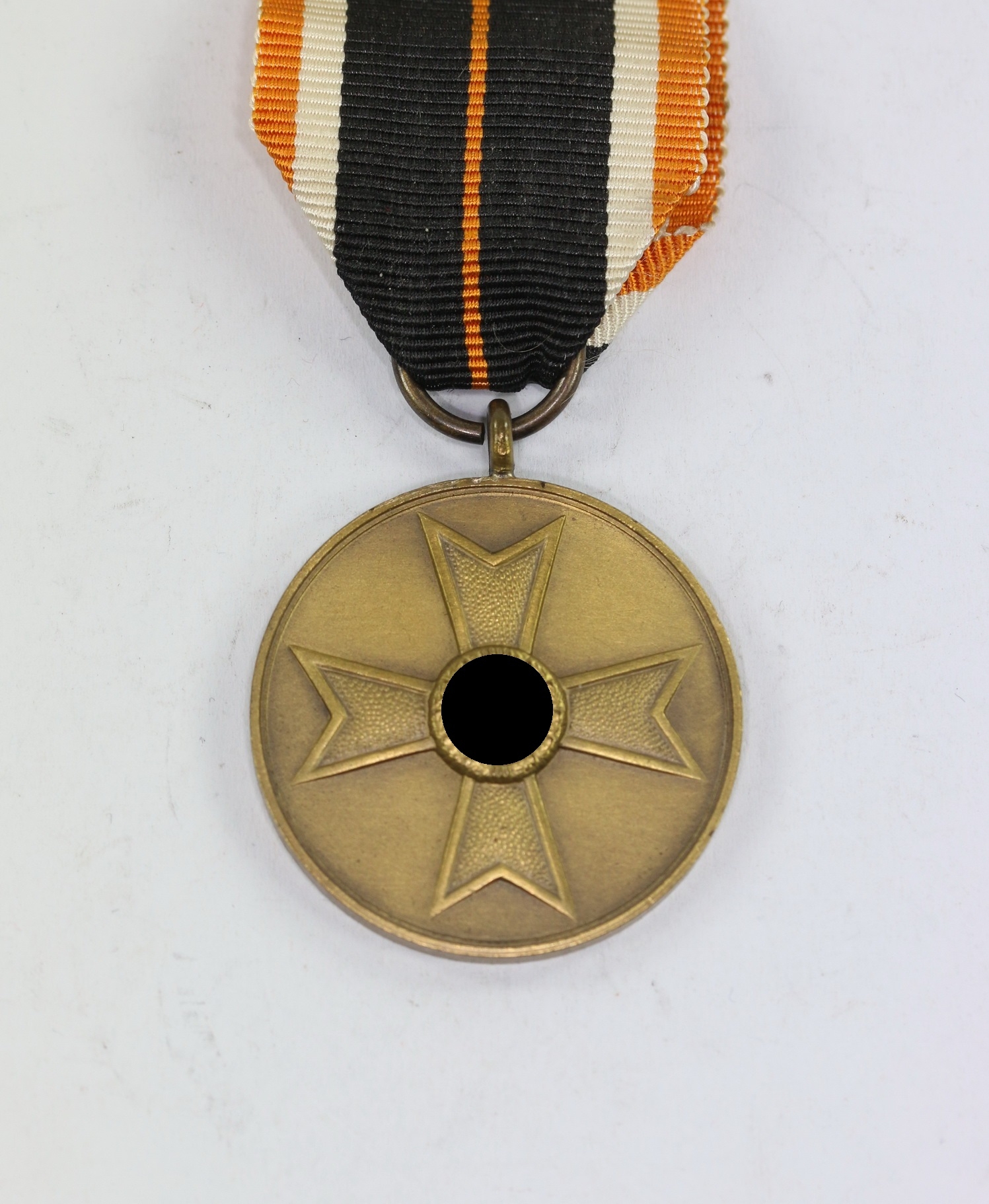 kriegsverdienstmedaille_f_r_kriegsverdienste_1939_oranges_band_1__1 War Merit Medal 1939 with Orange Ribbon. – Bild 1