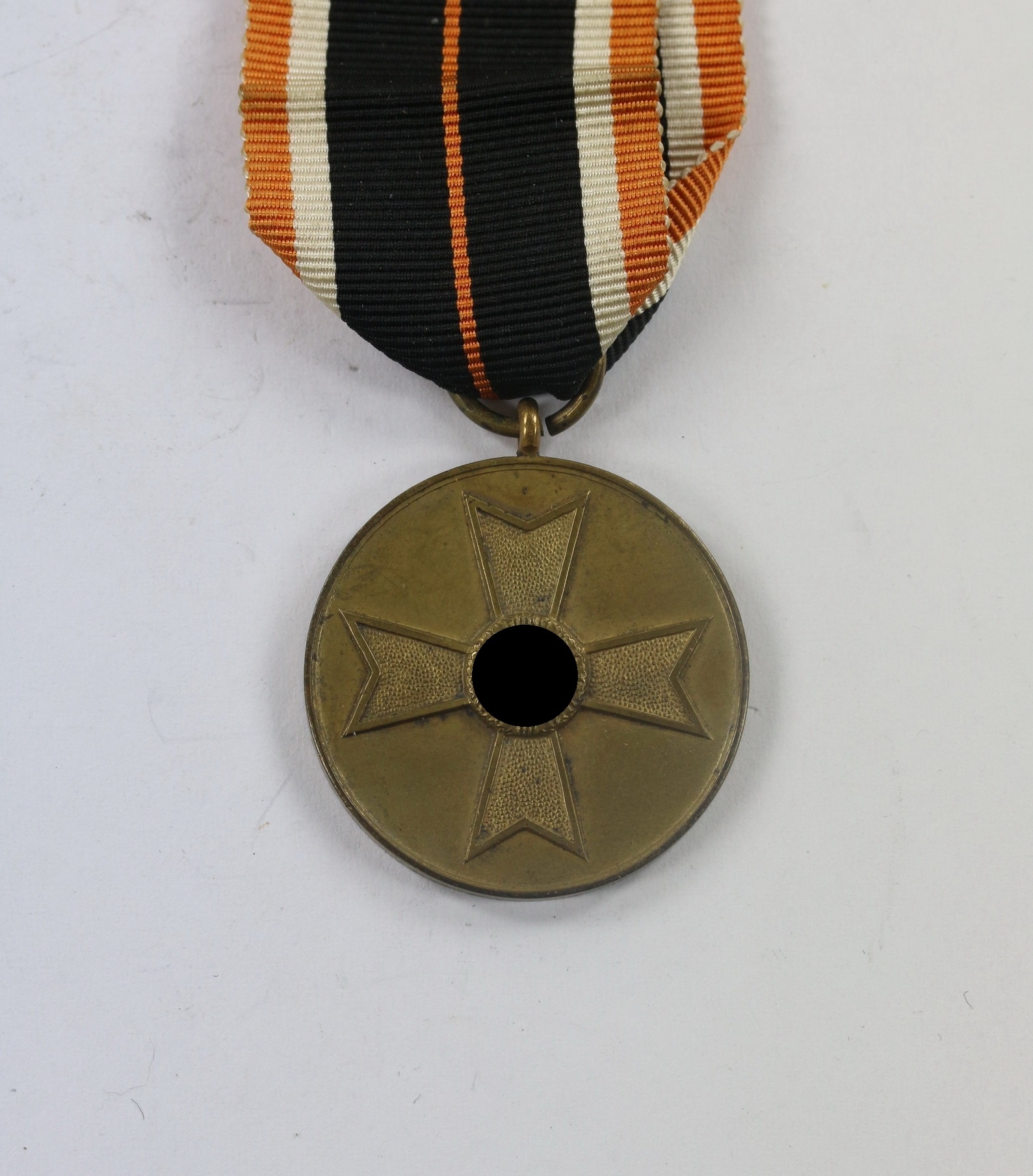 kriegsverdienstmedaille_f_r_kriegsverdienste_1939_oranges_band_1__1_2_4nd War Merit Medal 1939, "Für Kriegsverdienste 1939". (Orange Ribbon). – Bild 1
