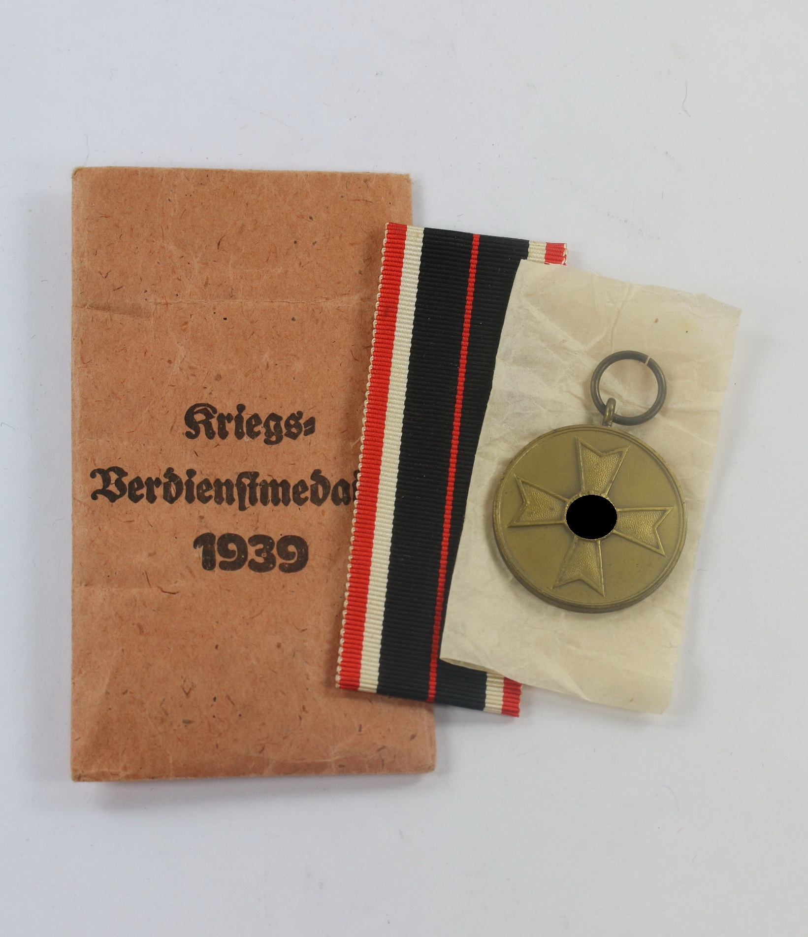 War Merit Medal in Envelope, Gottl. Fr. Keck & Sohn Pforzheim – Bild 1