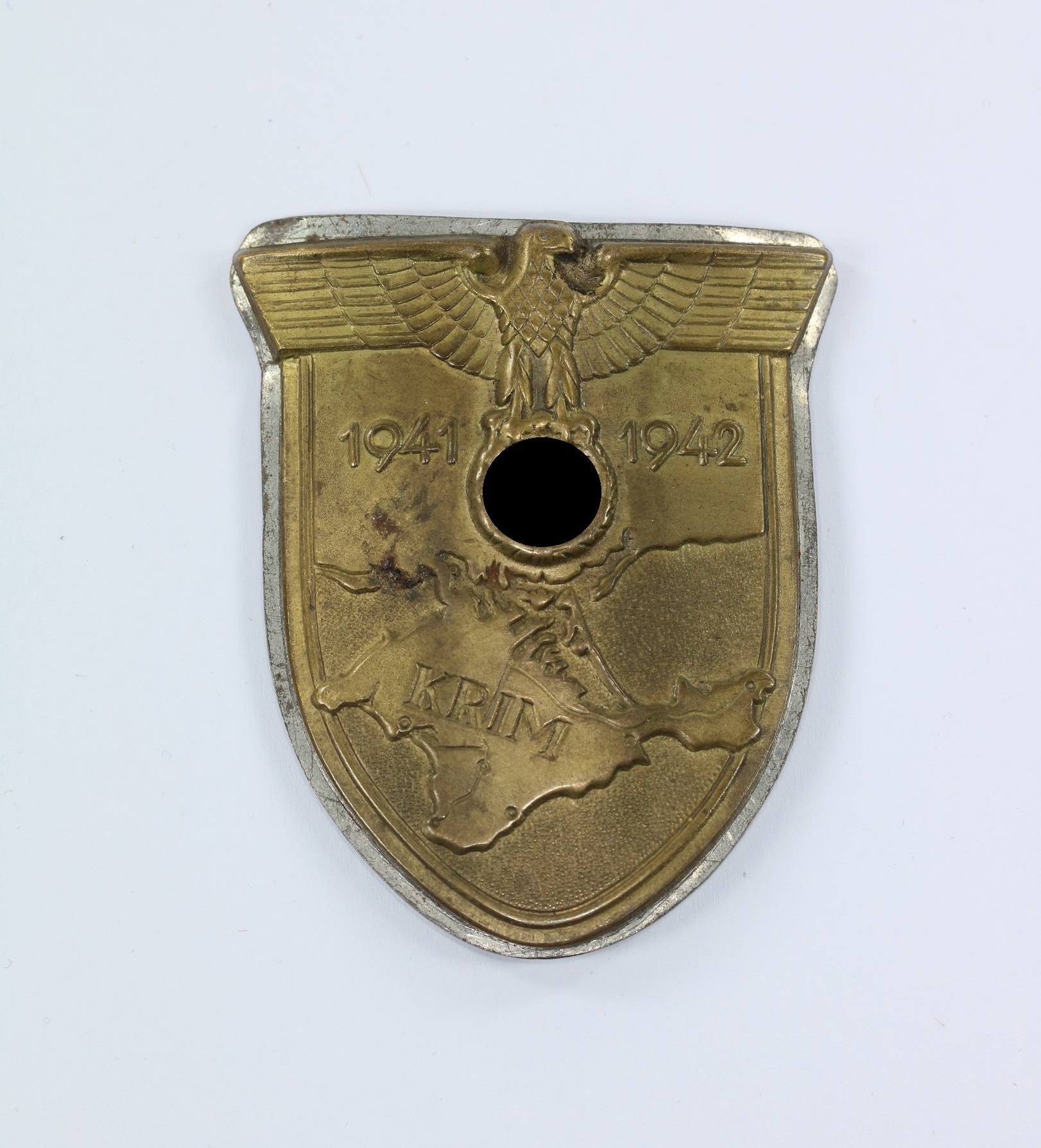 Krimschild auf Heeresstoff, Deumer Typ 1 – Bild 1