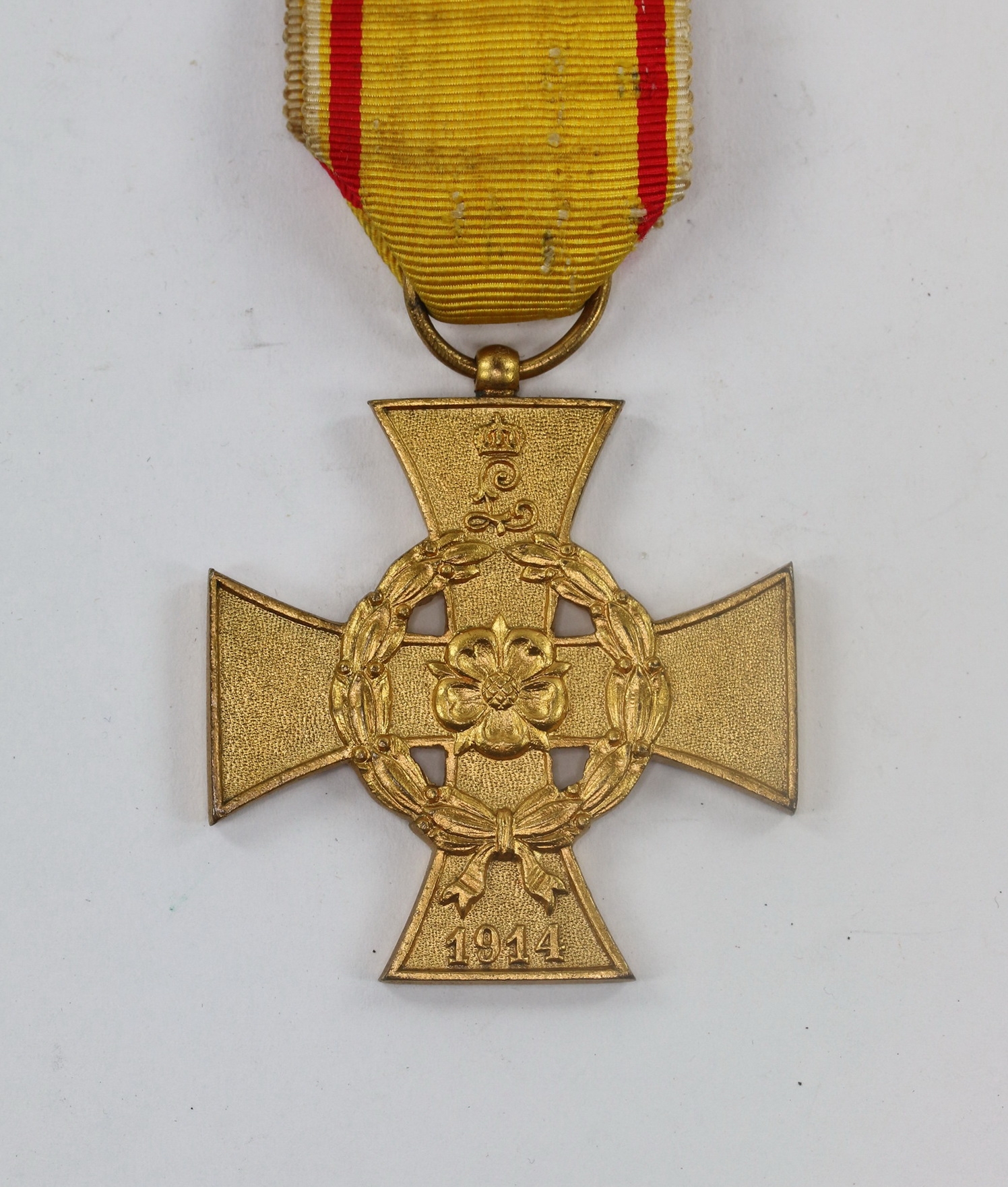 lippedetmold_kriegsverdienstkreuz_1914__f_r_auszeichnung_im_kriege_1__4nd Lippe-Detmold, War Merit Cross 1914 - Für Auszeichnung im Kriege – Bild 1