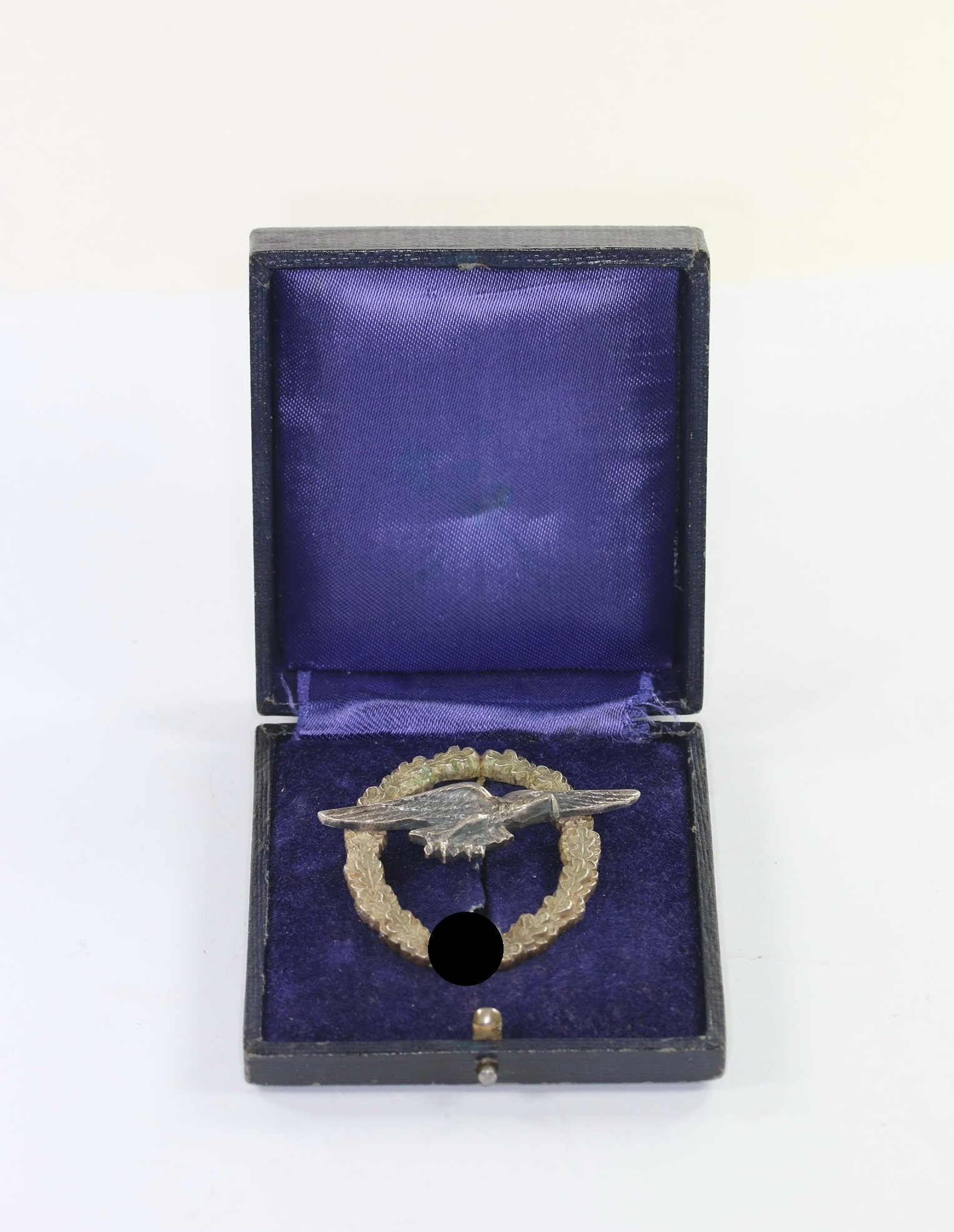 luftwaffe_2 Cased Luftwaffe Glider Pilot Badge. Maker C.E. Juncker. – Bild 1