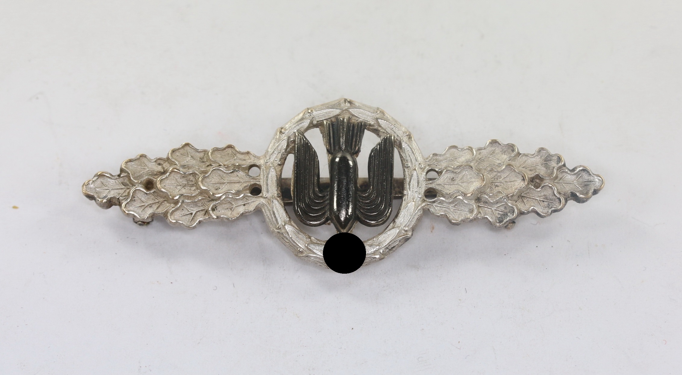  Frontflugspange für Kampfflieger in Silber, Buntmetall – Bild 1