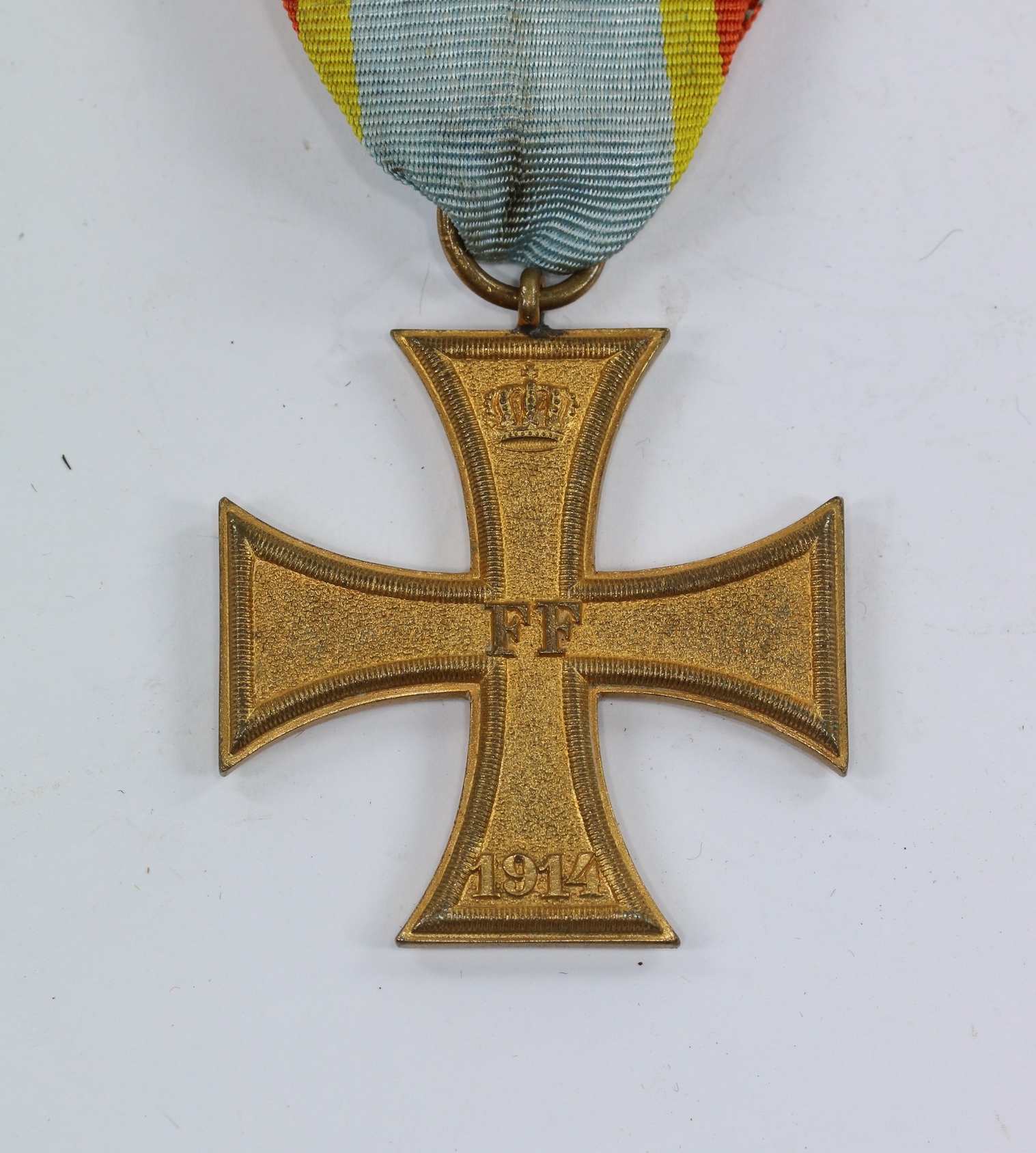 mecklenburgschwerin_milit_rverdienstkreuz_2 Mecklenburg-Schwerin, Militär-Verdienstkreuz 2.Klasse 1914 – Bild 1