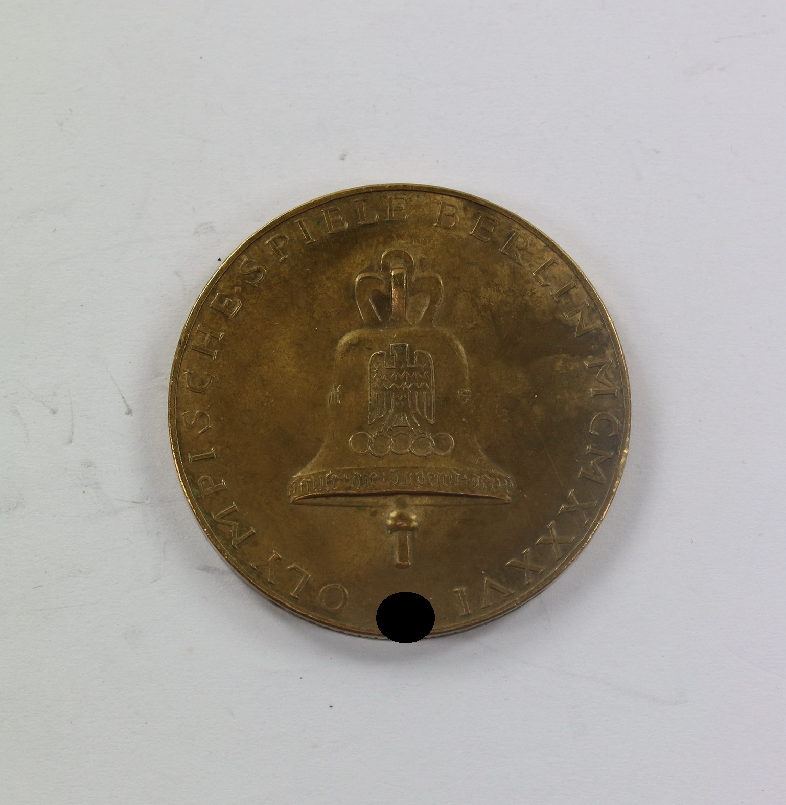 Medaille, Olympische Spiele Berlin 1936 - Zur Ehre des Vaterlandes - Zum Ruhme des Sports - Bayer. Hauptmünzamt – Bild 1