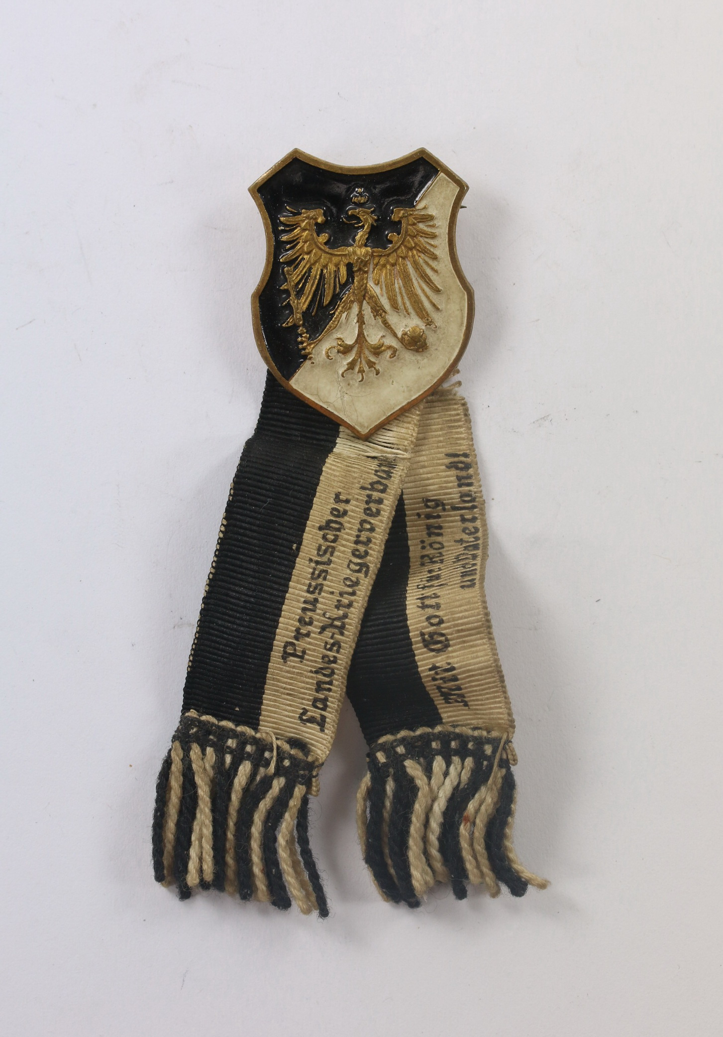  Mitgliedsabzeichen Preussischer Landes- Kriegerverband - Mit Gott für König und Vaterland – Bild 1
