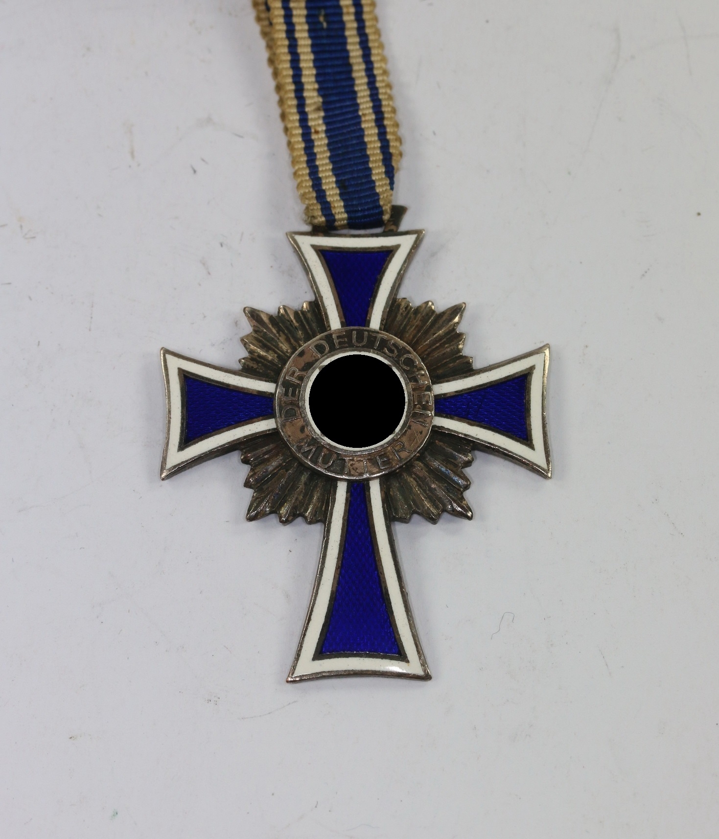 mutterkreuz_in_silber_der_deutschen_mutter_1__1_11 Silver Mother Cross. – Bild 1