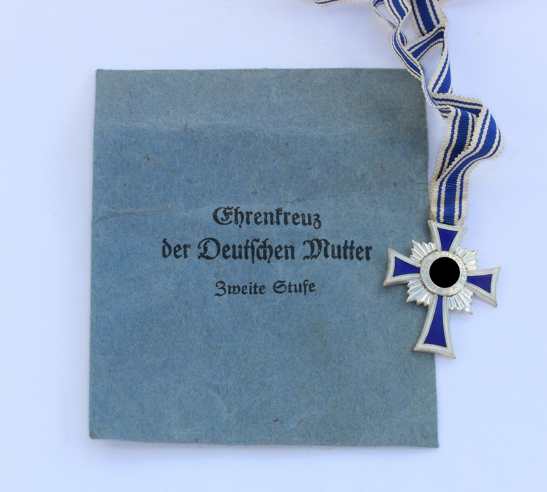 Silver Mother Cross in Envelope. Maker Werner Redo Saarlautern. – Bild 1