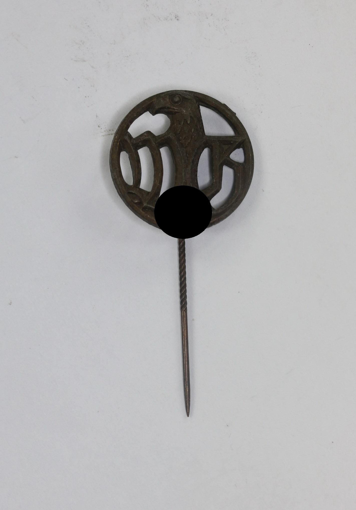 nadel_wehrmachtsgefolge_hst Lapel Pin for Wehrmacht Entourage. Maker C.E. Juncker Berlin – Bild 1