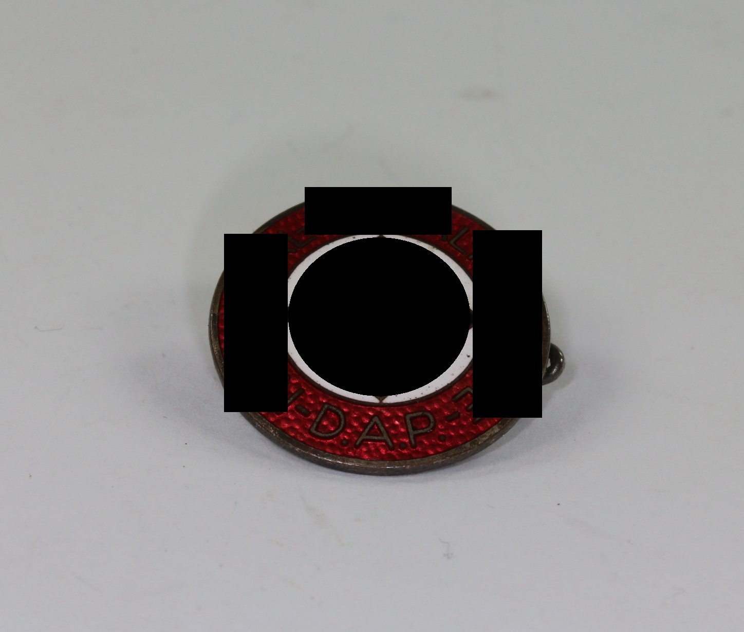 nationalsozialistische_deutsche_arbeiterpartei_nsdap_parteiabzeichen_hst Nationalsozialistische Deutsche Arbeiterpartei (NSDAP) Party Badge. Maker RZM M1/6 – Bild 1