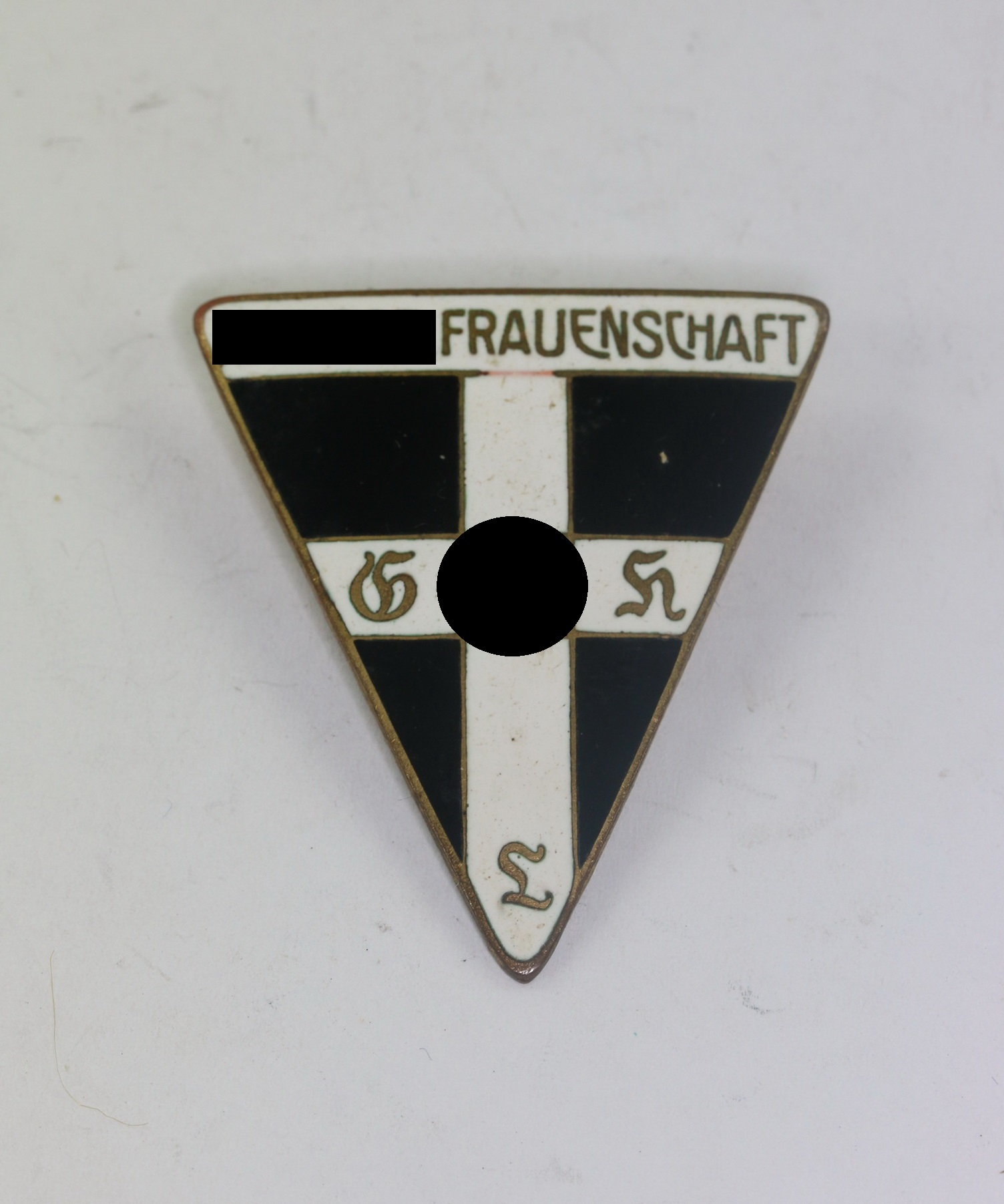  Nationalsozialistische Frauenschaft (NSF) Mitgliedsabzeichen (groß), Hst. RZM 39 – Bild 1