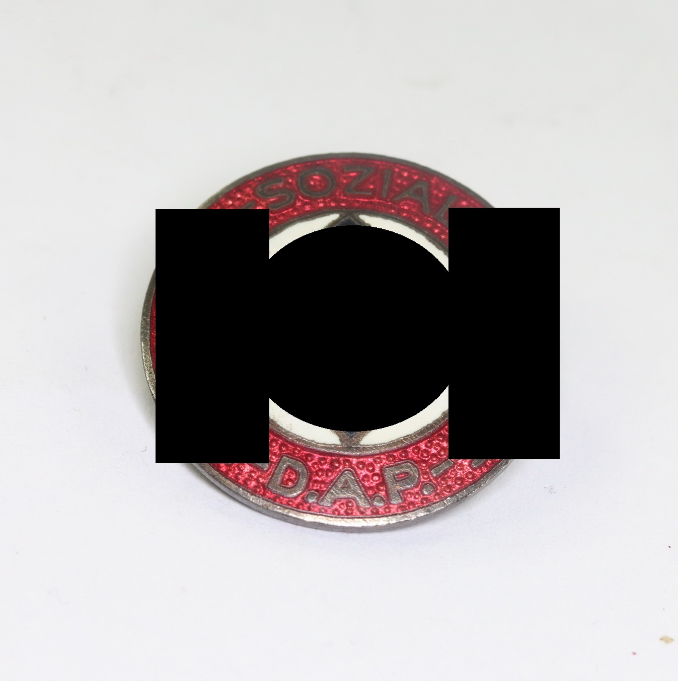 NSDAP Parteiabzeichen, Hst. RZM M1/25 (Rudolf Reiling, Pforzheim) – Bild 1