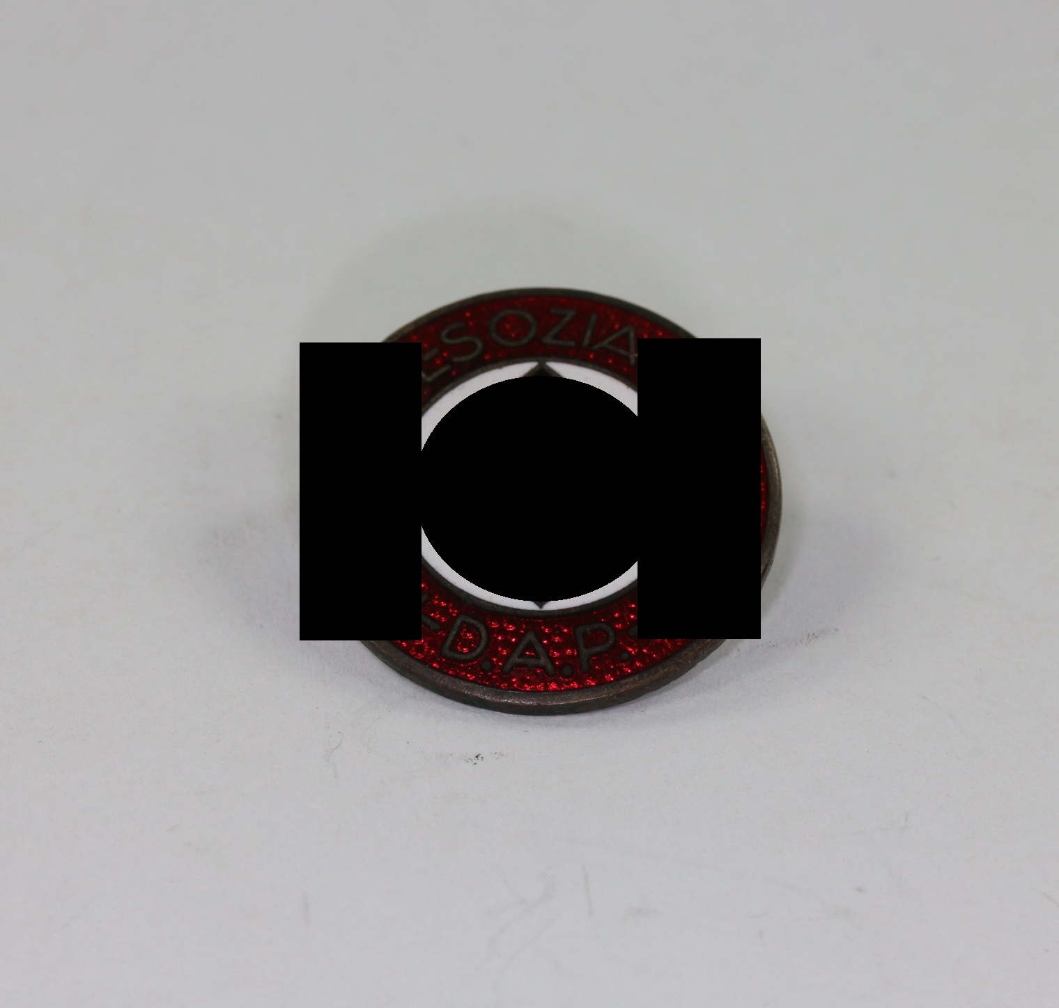 nsdap_parteiabzeichen_hst NSDAP Party Badge. Maker RZM M1/42. – Bild 1