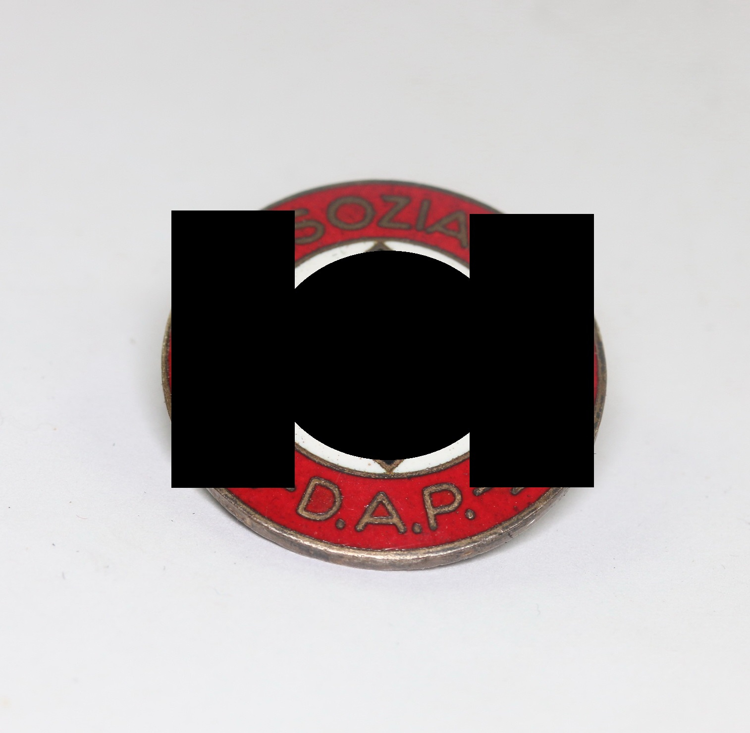 NSDAP Party Badge. Maker RZM M1/42 (Kerbach & Israel, Dresden) – Bild 1