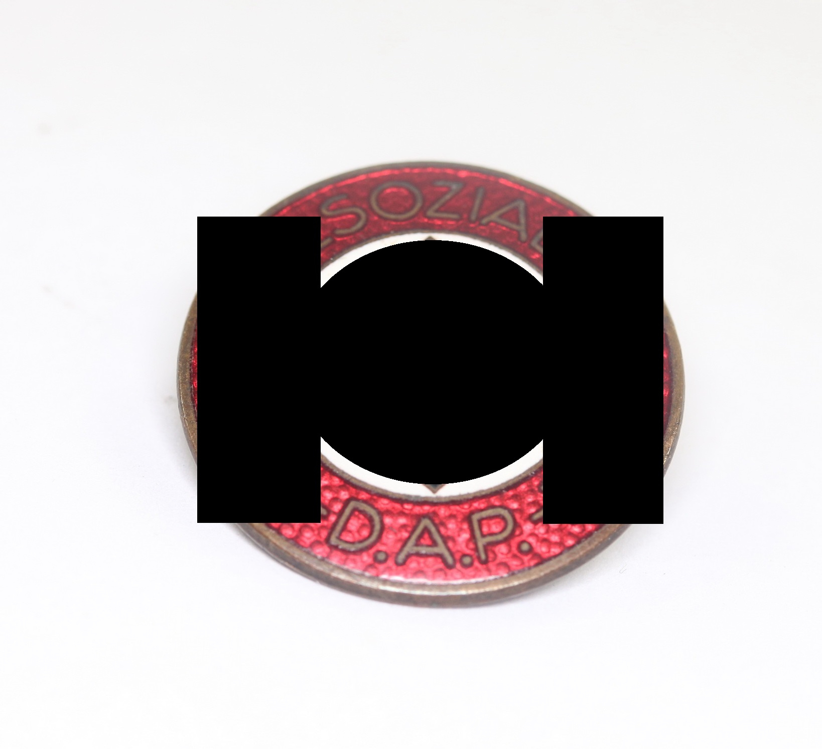 nsdap_parteiabzeichen_hst NSDAP Party Badge. Maker RZM M1/8 (Ferdinand Wagner, Pforzheim) – Bild 1