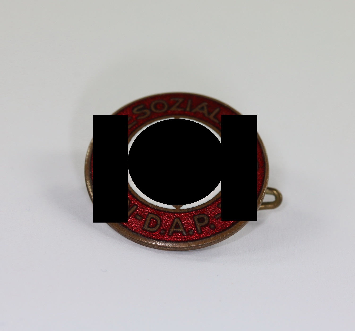 NSDAP Party Badge. Maker Steinhauer & Lück and Ges. Gesch.  – Bild 1