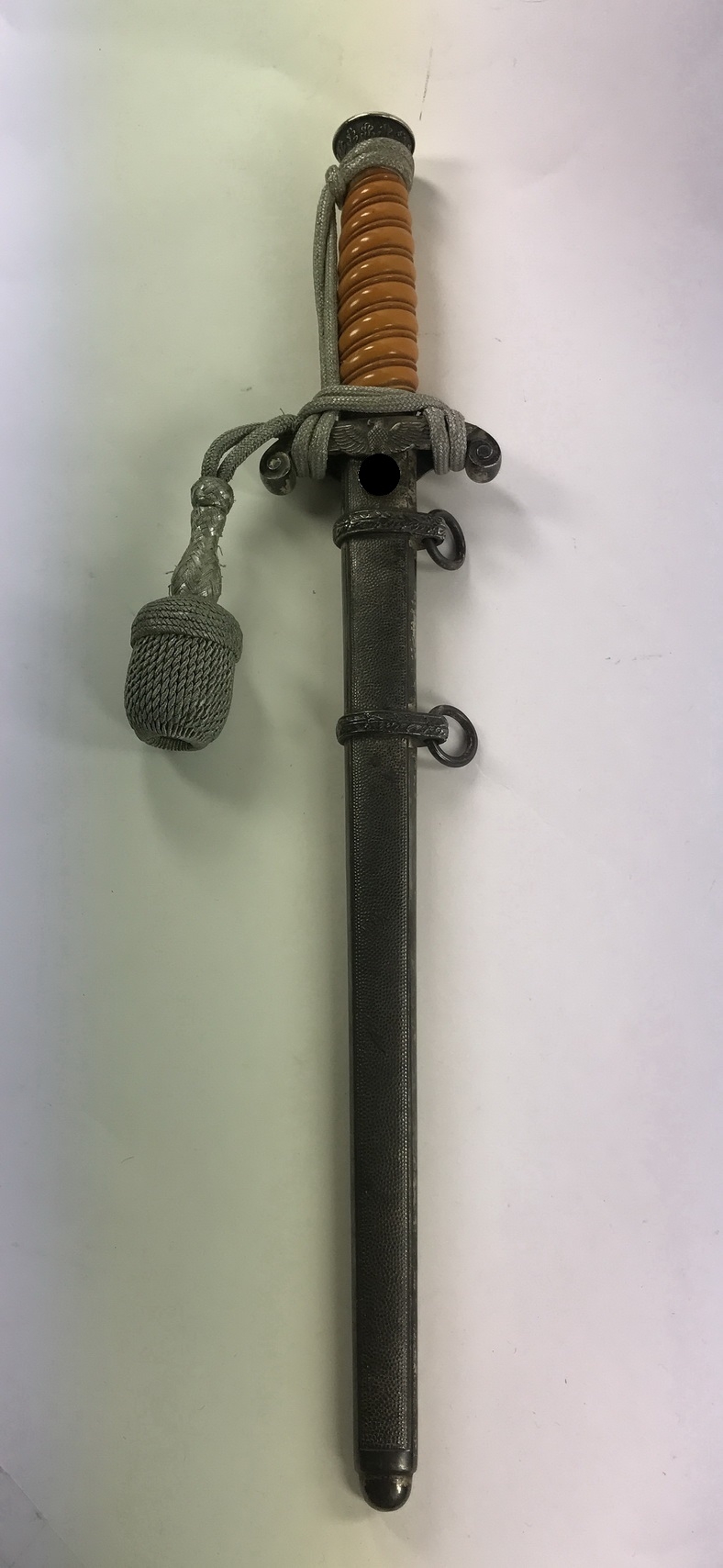 offiziersdolch_der_wehrmacht_hst Army Officer Dagger with Knot. Maker Eickhorn. – Bild 1