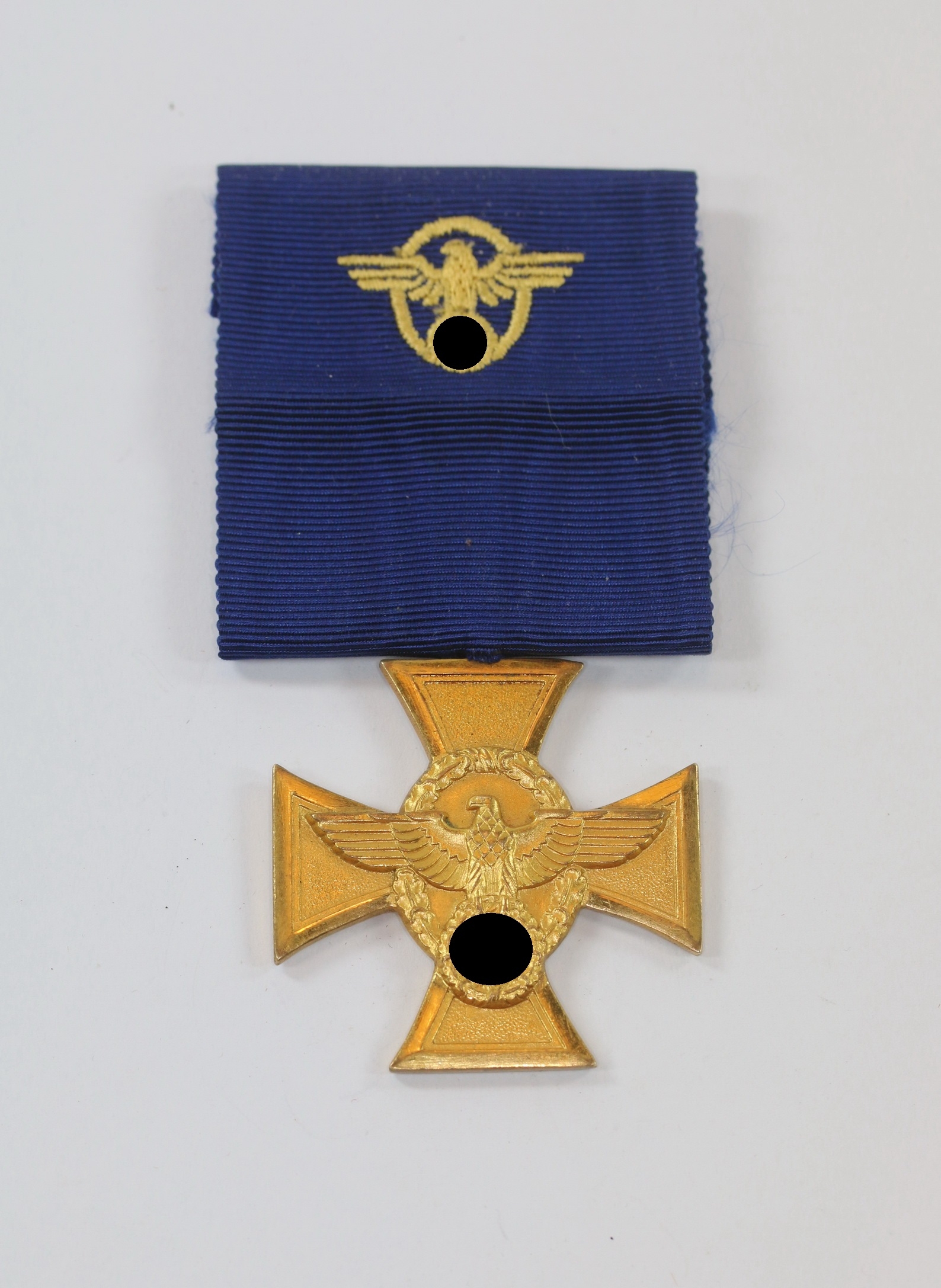 orden_3 Polizei Dienstauszeichnung in Gold (25 Jahre), 1. Form – Bild 1
