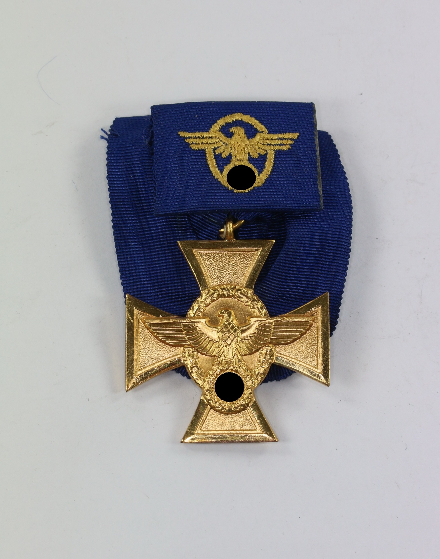 Police Gold Loyal Service Cross for 25 Years. – Bild 1