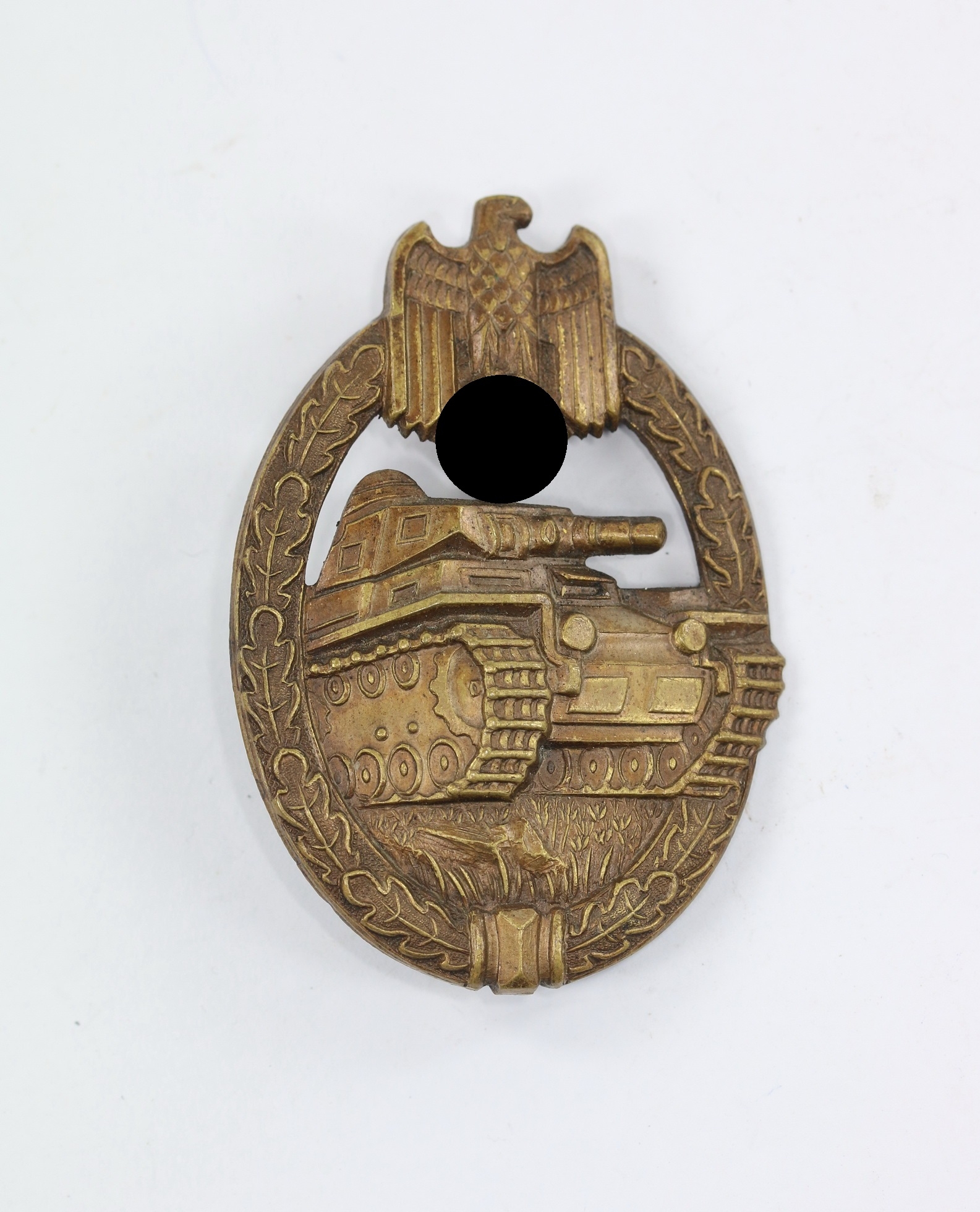 Bronze Panzer Assault Badge. Type Wurster. – Bild 1