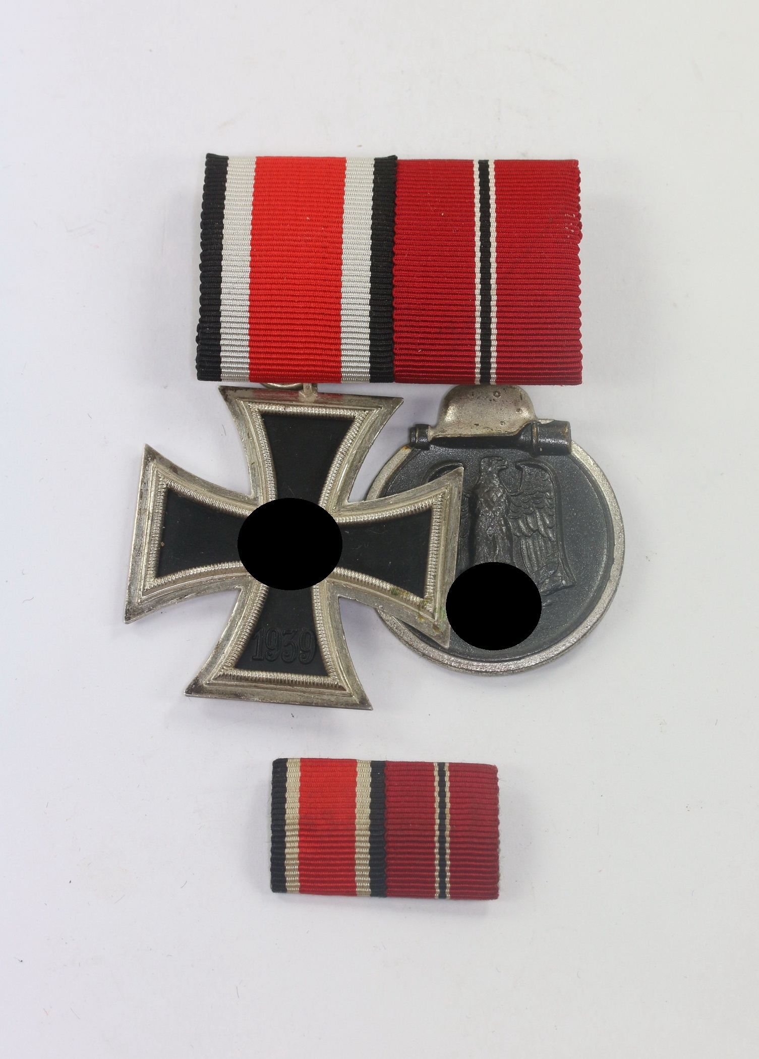 Two Place Medal Bar with Ribbon Bar.  – Bild 1