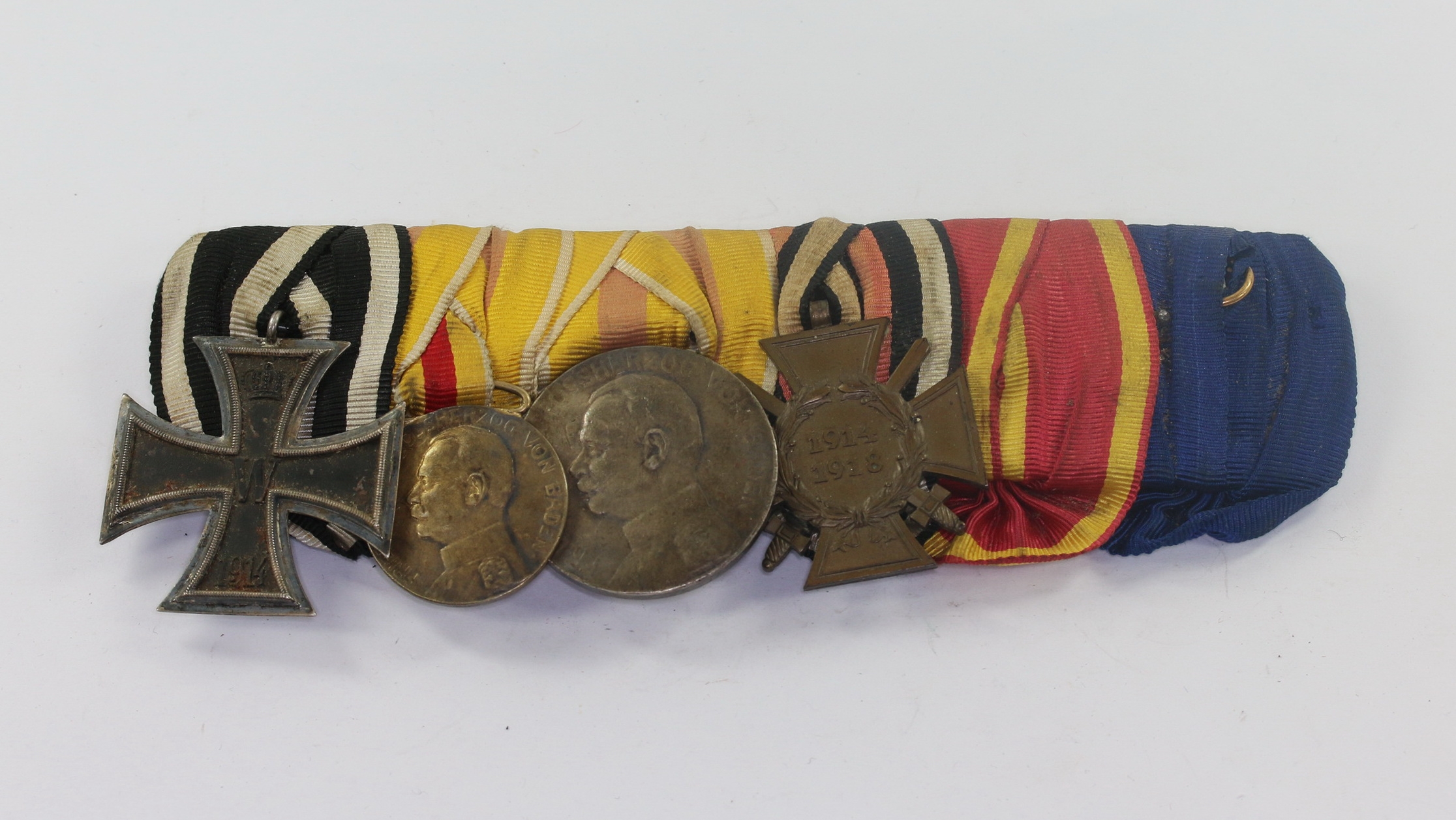 ordenschnalle_6_x__baden_goldene_verdienstmedaille_1__4nd Ordenschnalle 6 X - Baden Goldene Verdienstmedaille – Bild 1