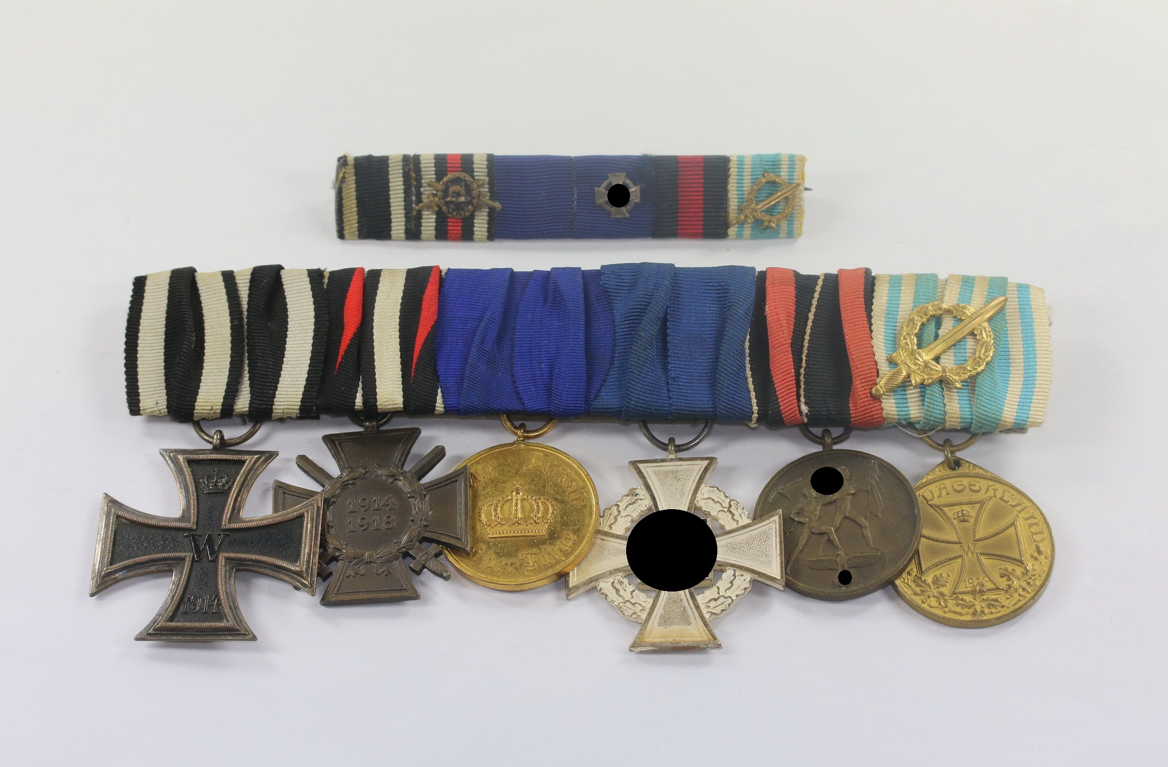 ordensschnalle_6x_feldspange_1__1 Six Place Medal Bar. – Bild 1