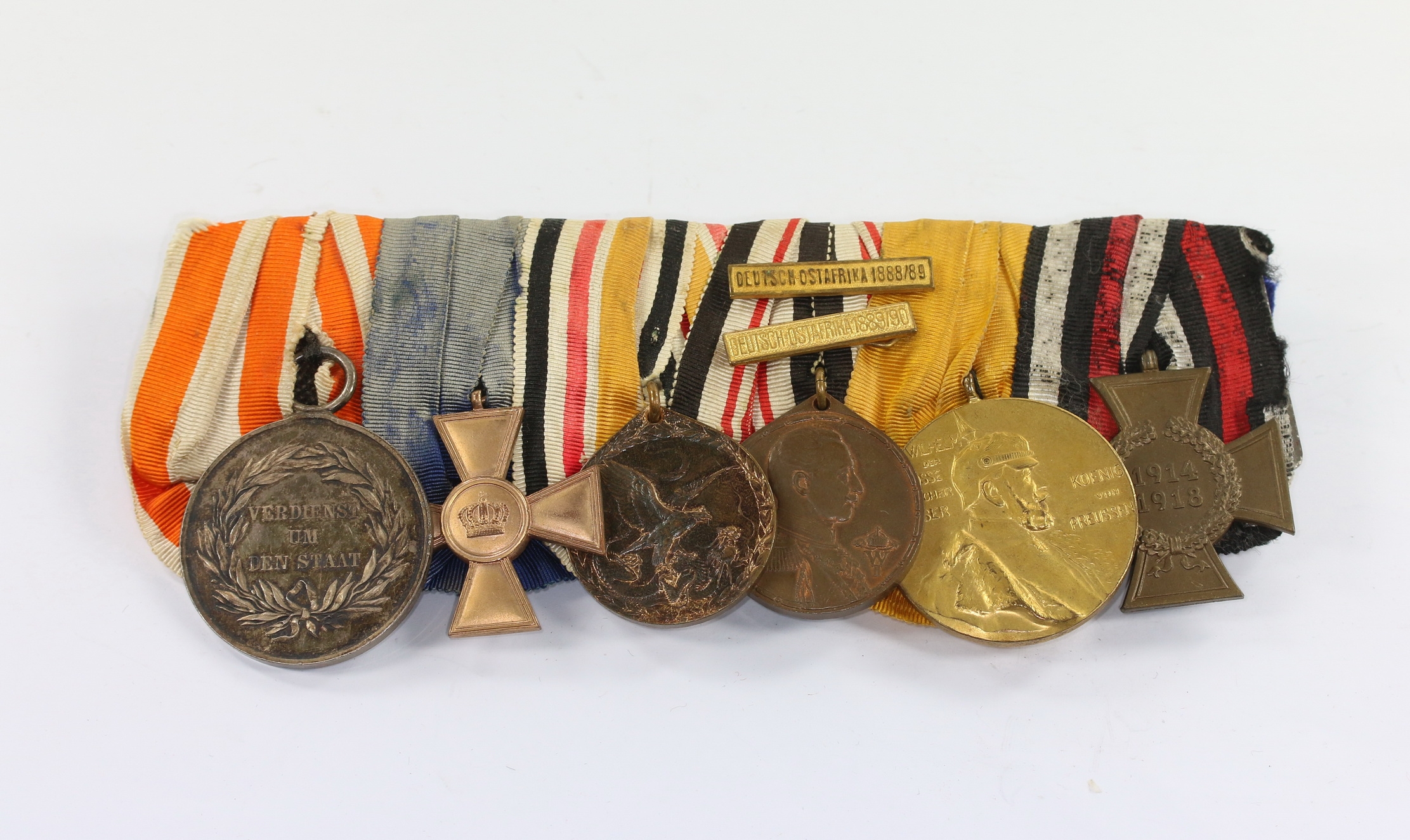 ordensschnalle__ordensspange__militariaberlin_5__1 Six Place Medal Bar. – Bild 1