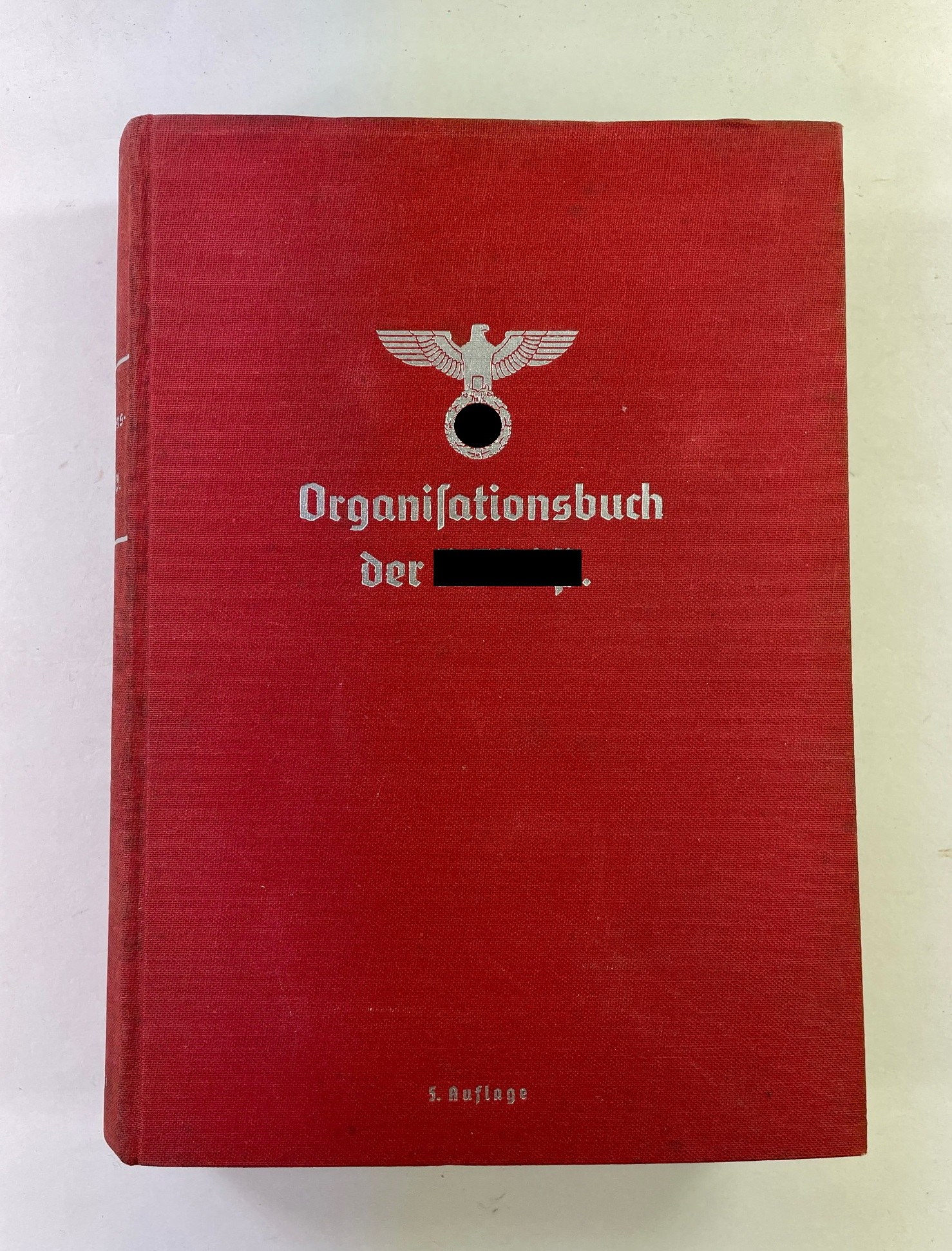 organisationsbuch_der_nsdap_5 NSDAP Organisations Book, 5th Edition 1938 – Bild 1