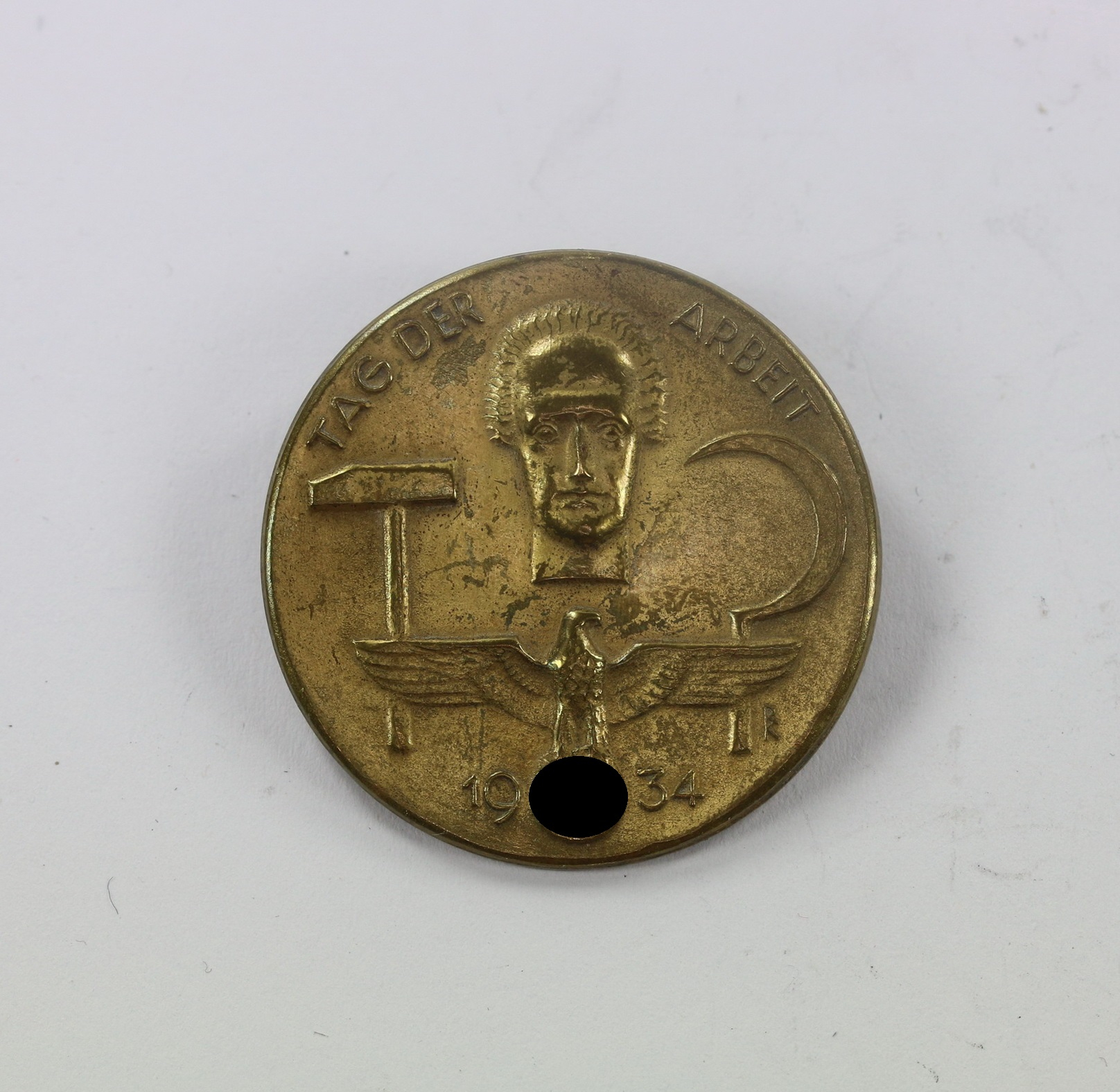  Day Badge, Tag der Arbeit 1934 – Bild 1