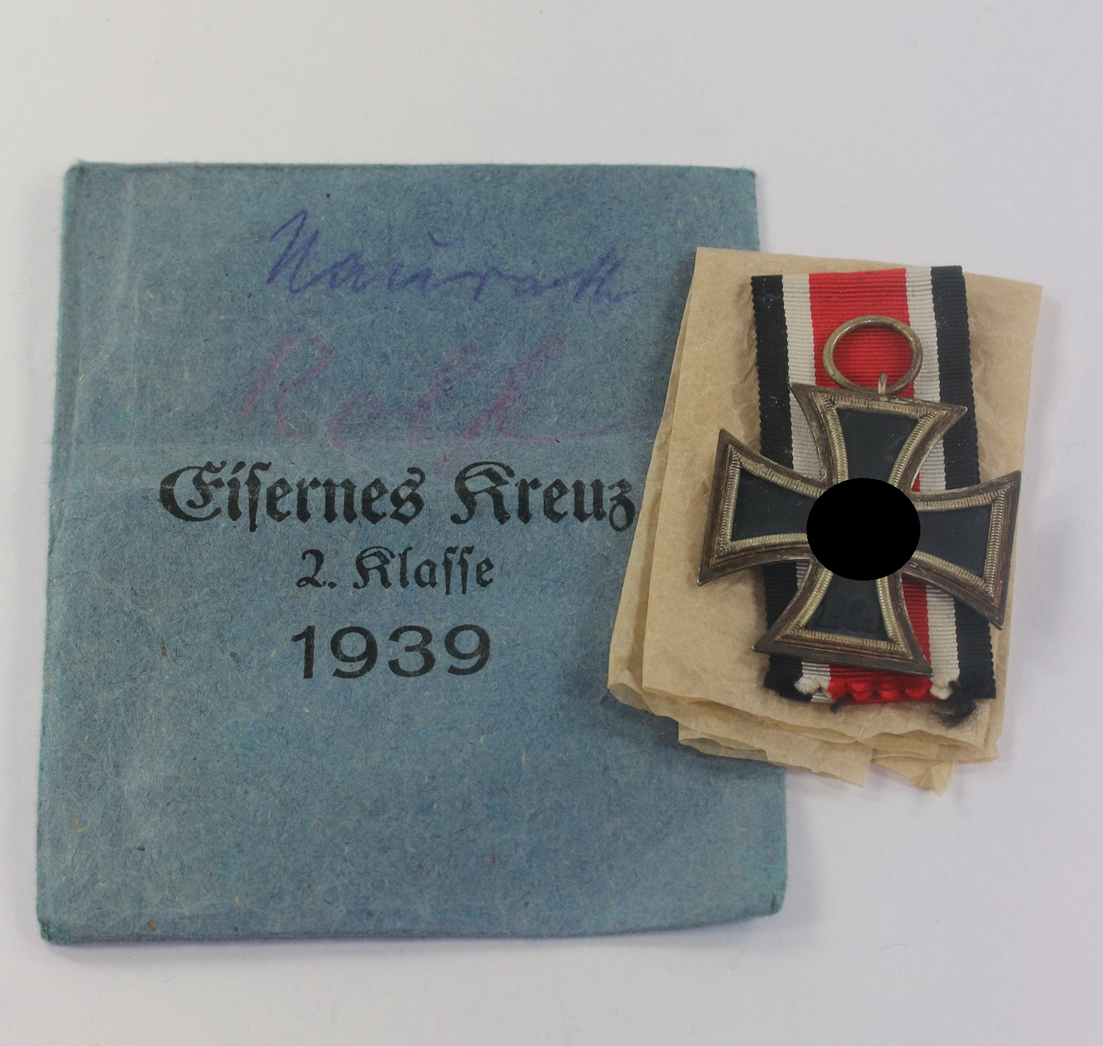 Iron Cross 2nd Class 1939 in Envelope. Maker 65, Klein & Quenzer A.G. Oberstein. – Bild 1
