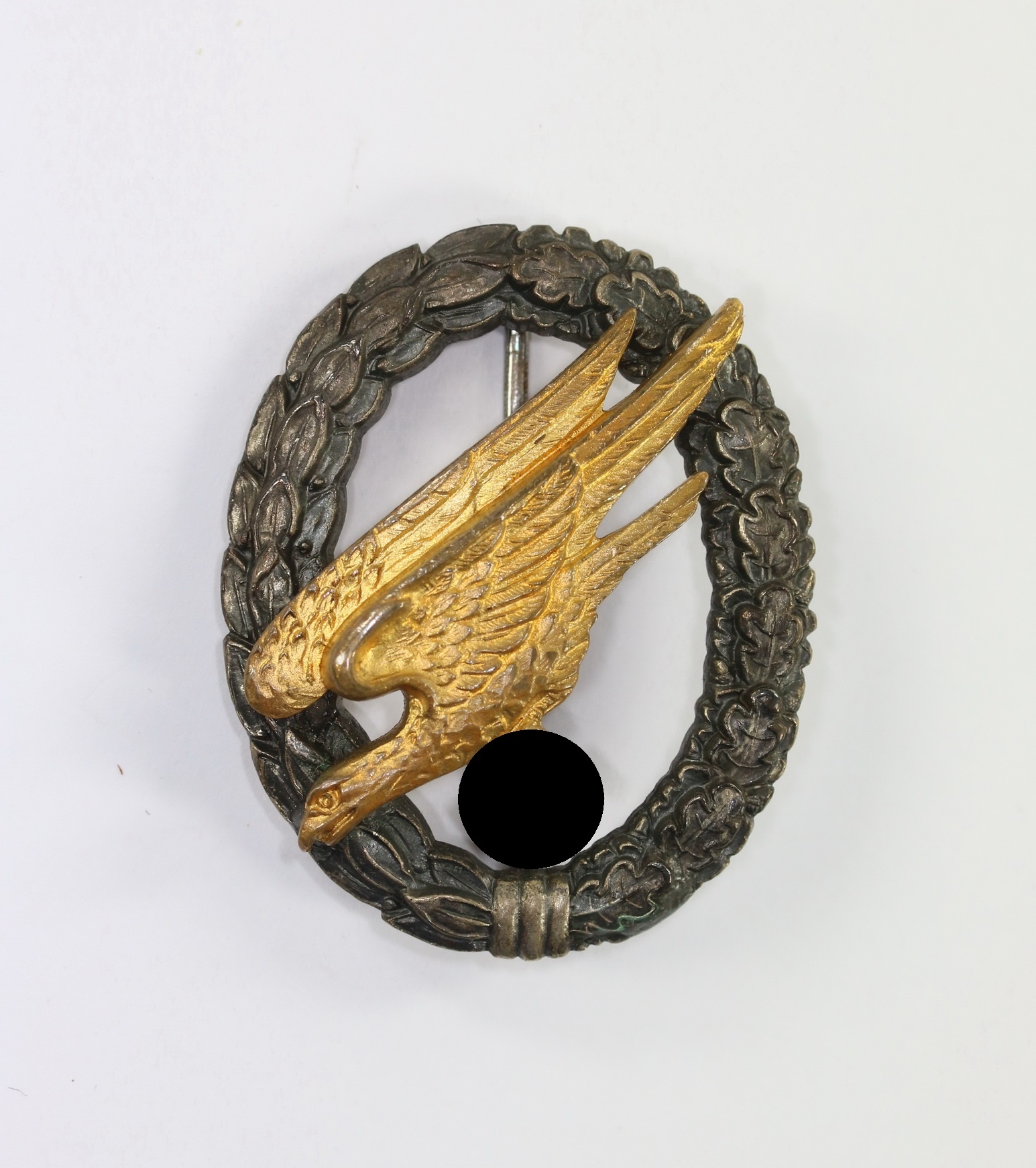 Luftwaffe Paratrooper Badge. Maker W. Deumer. – Bild 1