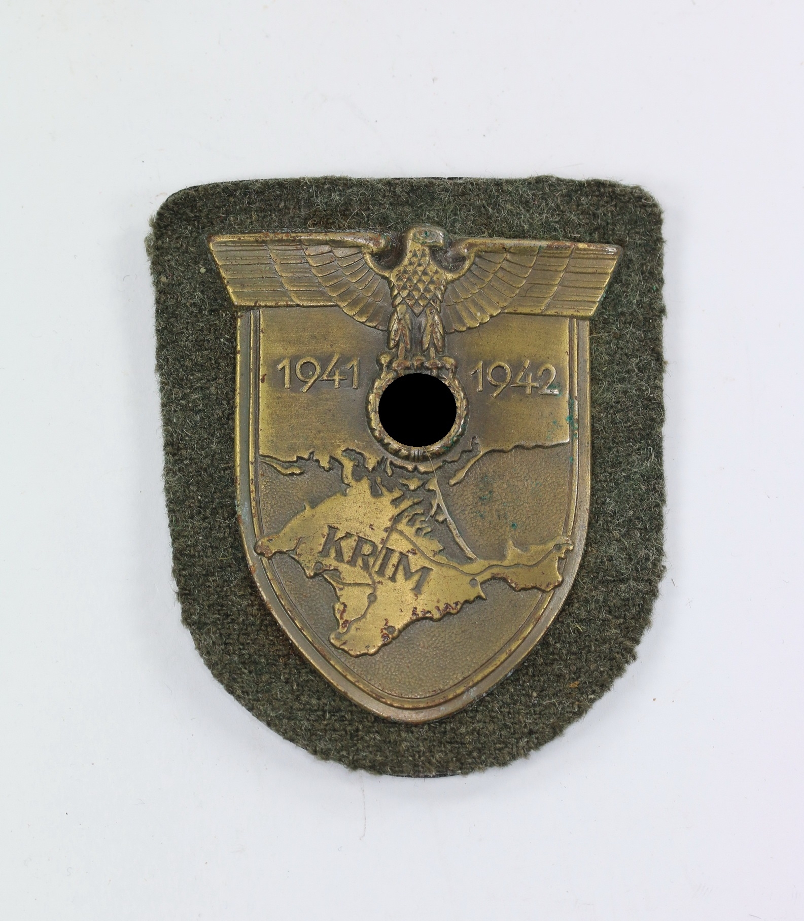 Crimea Shield on Army Cloth. Type 3.12. – Bild 1