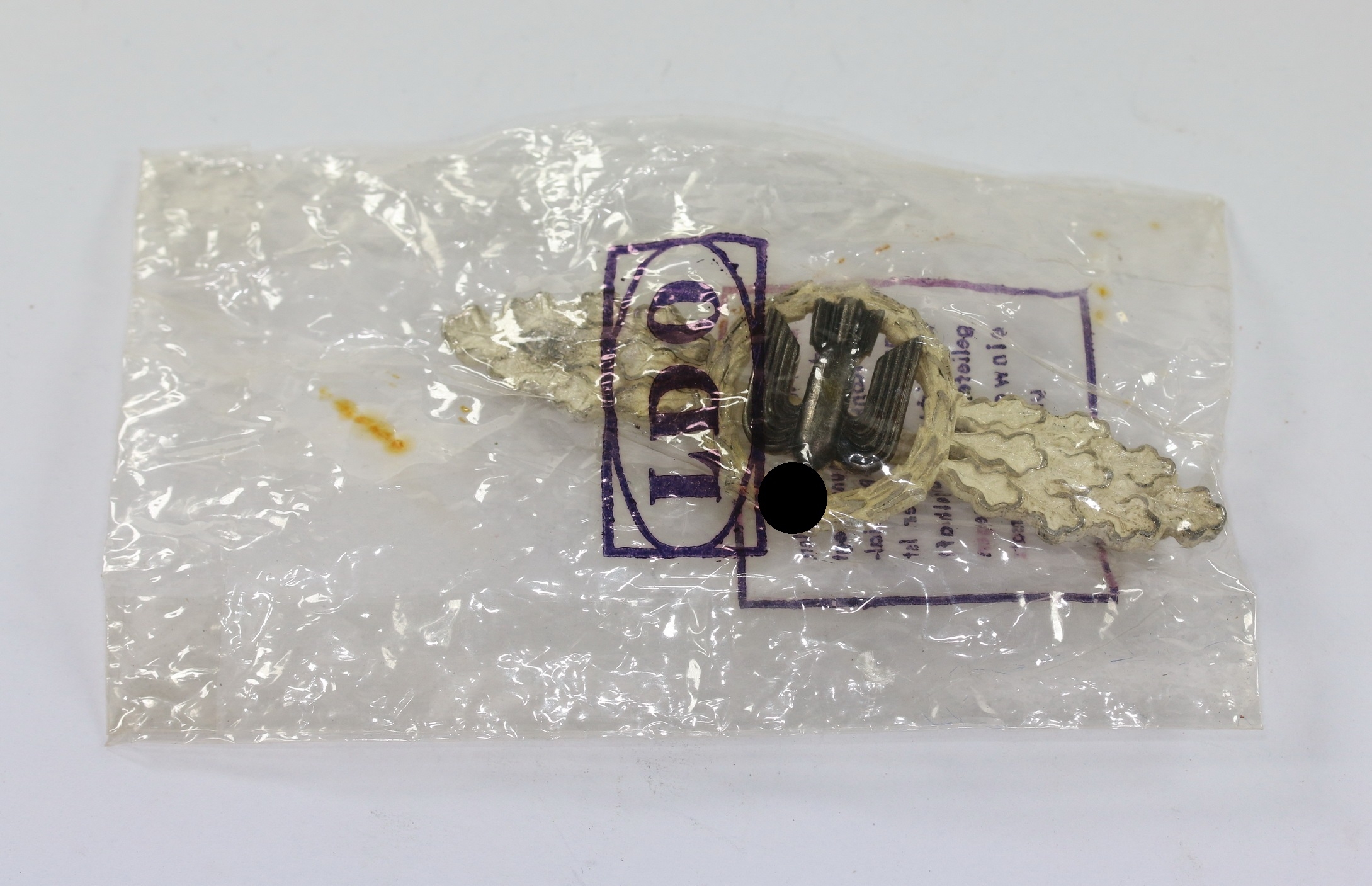 Silver Operational Flight Clasp for Bomber in LDO Cello Envelope. – Bild 1