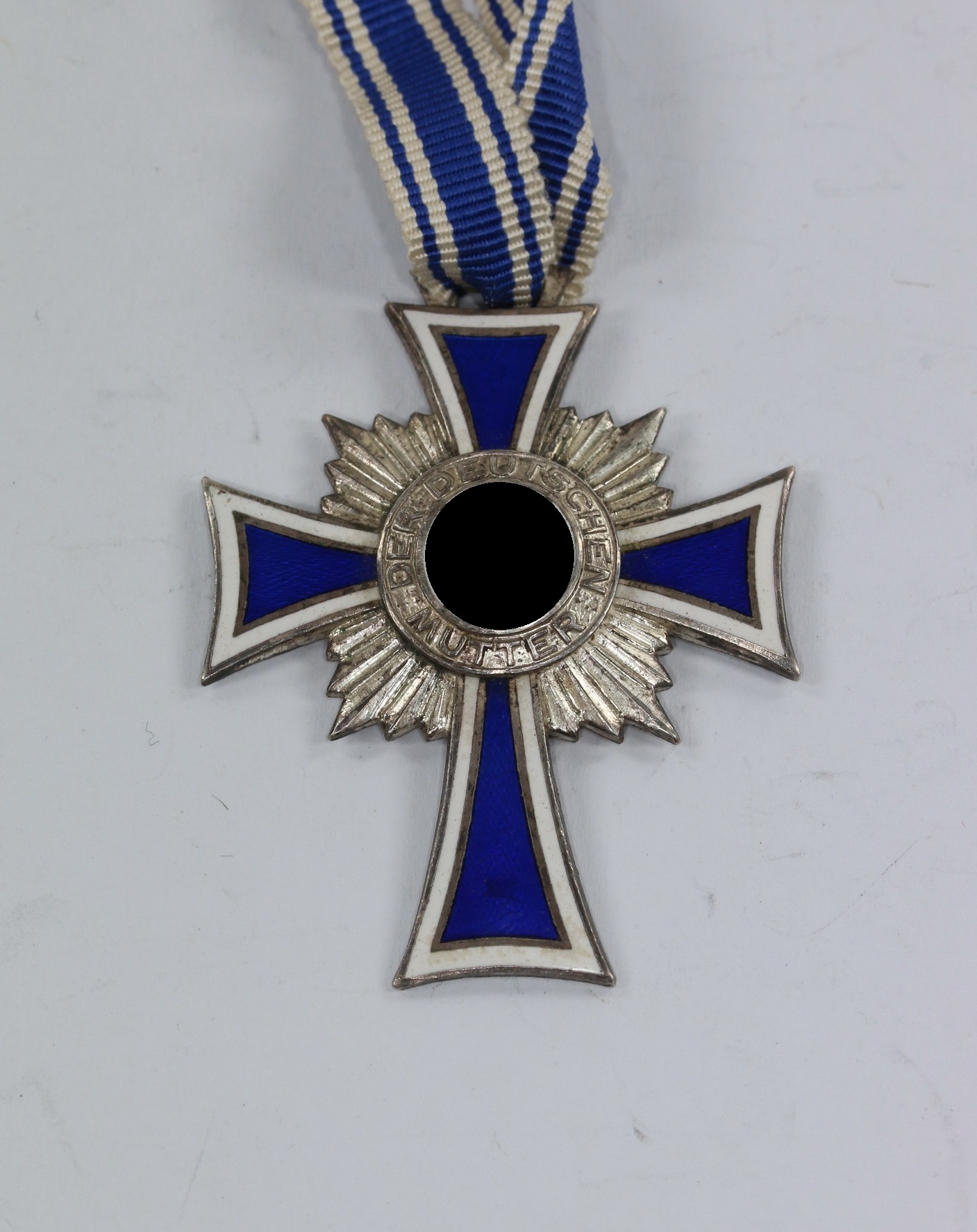 original_mutterkreuz_in_silber_der_deutschen_mutter_1__1 Silver Mother Cross. – Bild 1