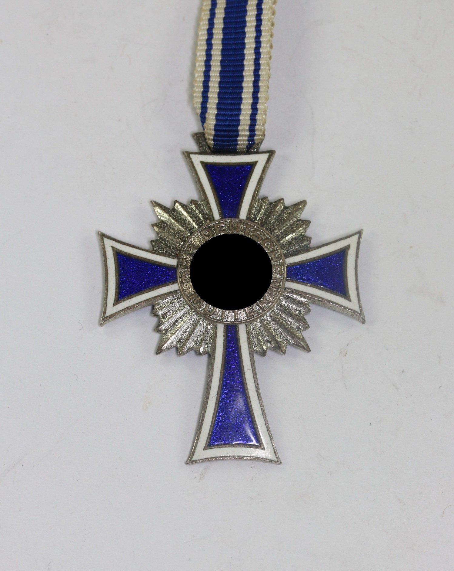 original_mutterkreuz_in_silber_ehrenkreuz_der_deutschen_mutter_1__1 Silver Mother Cross. – Bild 1