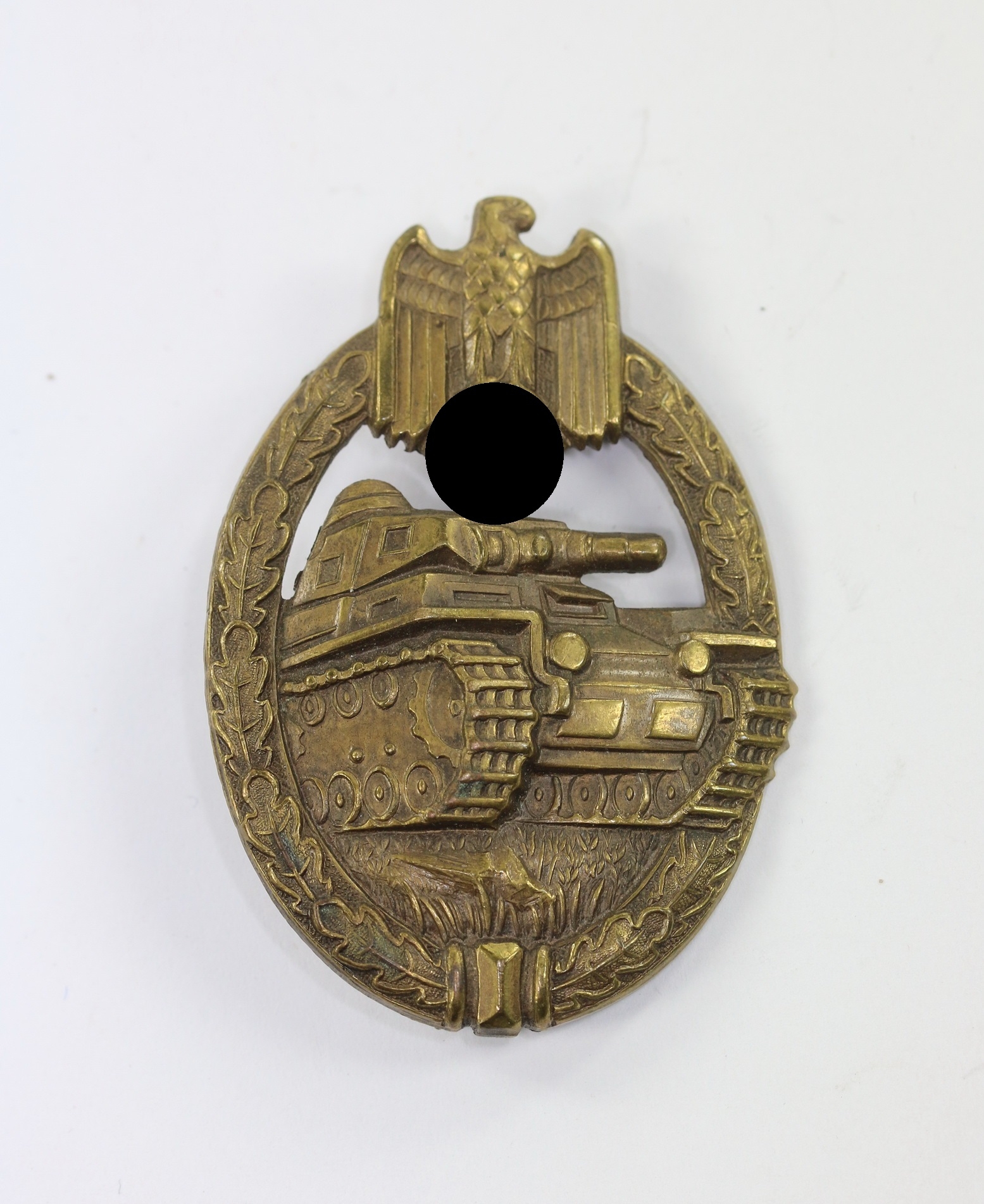 Bronze Panzer Assault Badge. Type Wurster. – Bild 1