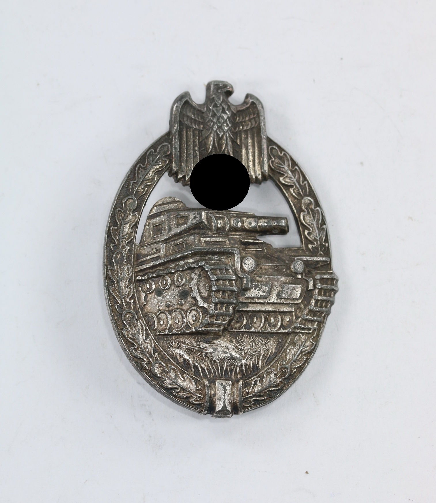 original_panzerkampfabzeichen_in_silber_hst Panzerkampfabzeichen in Silber, Hst. Aurich – Bild 1