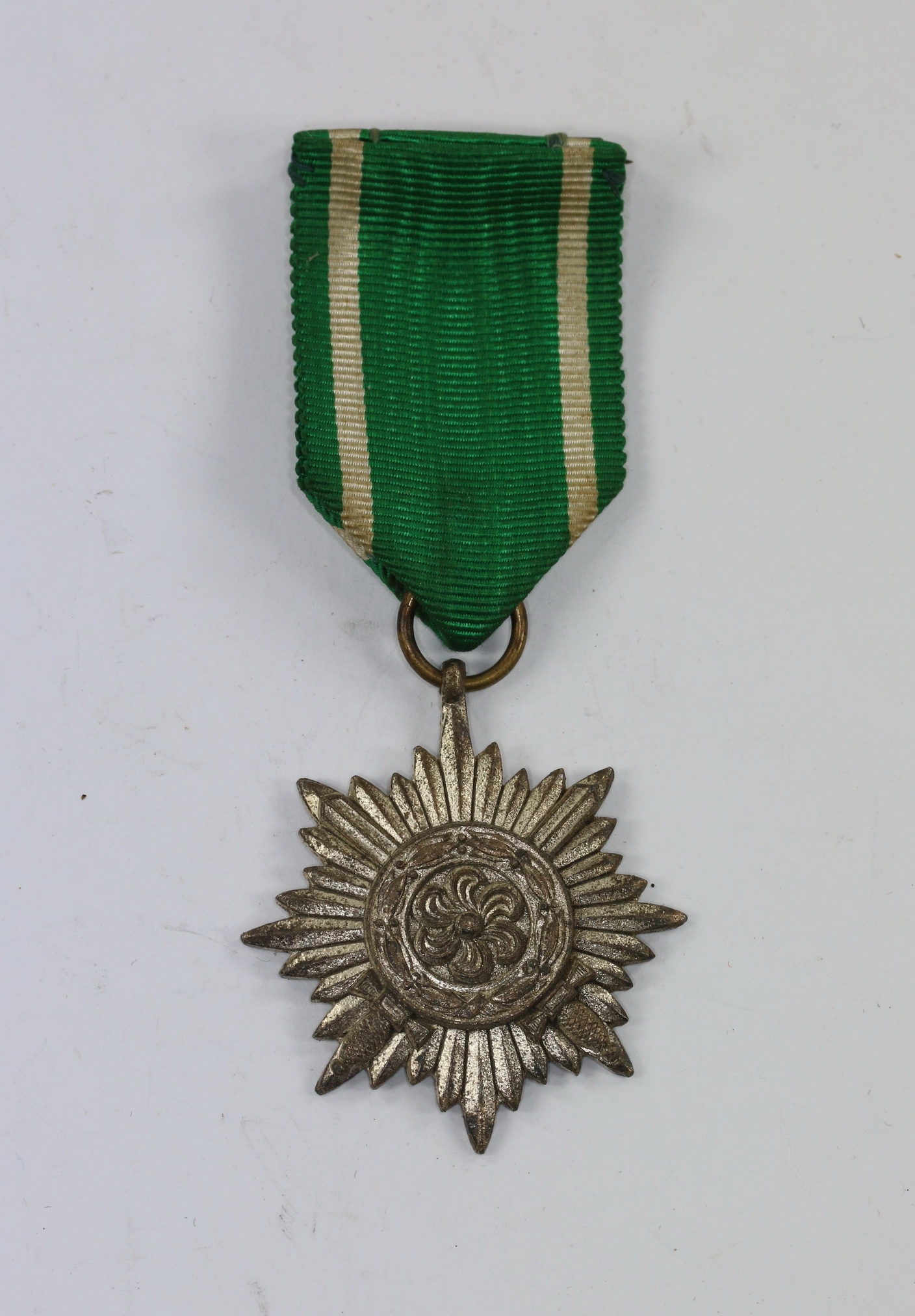 Silver 2nd Class Bravery Medal for Eastern Peoples. Belongings Unteroffiziers Wilhelm Mank – Bild 1