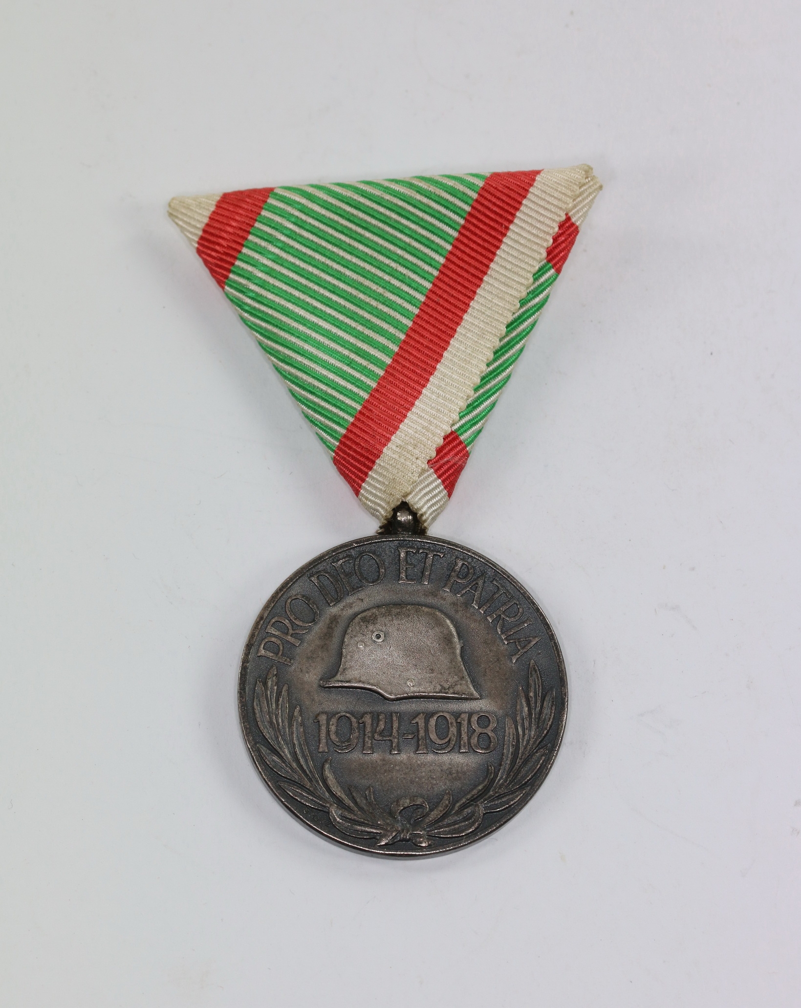original_ungarn_weltkriegsmedaille_pro_deo_et_patria_19141918_1_ Hungary War Medal 1914-1918, Pro Deo et Patria. – Bild 1