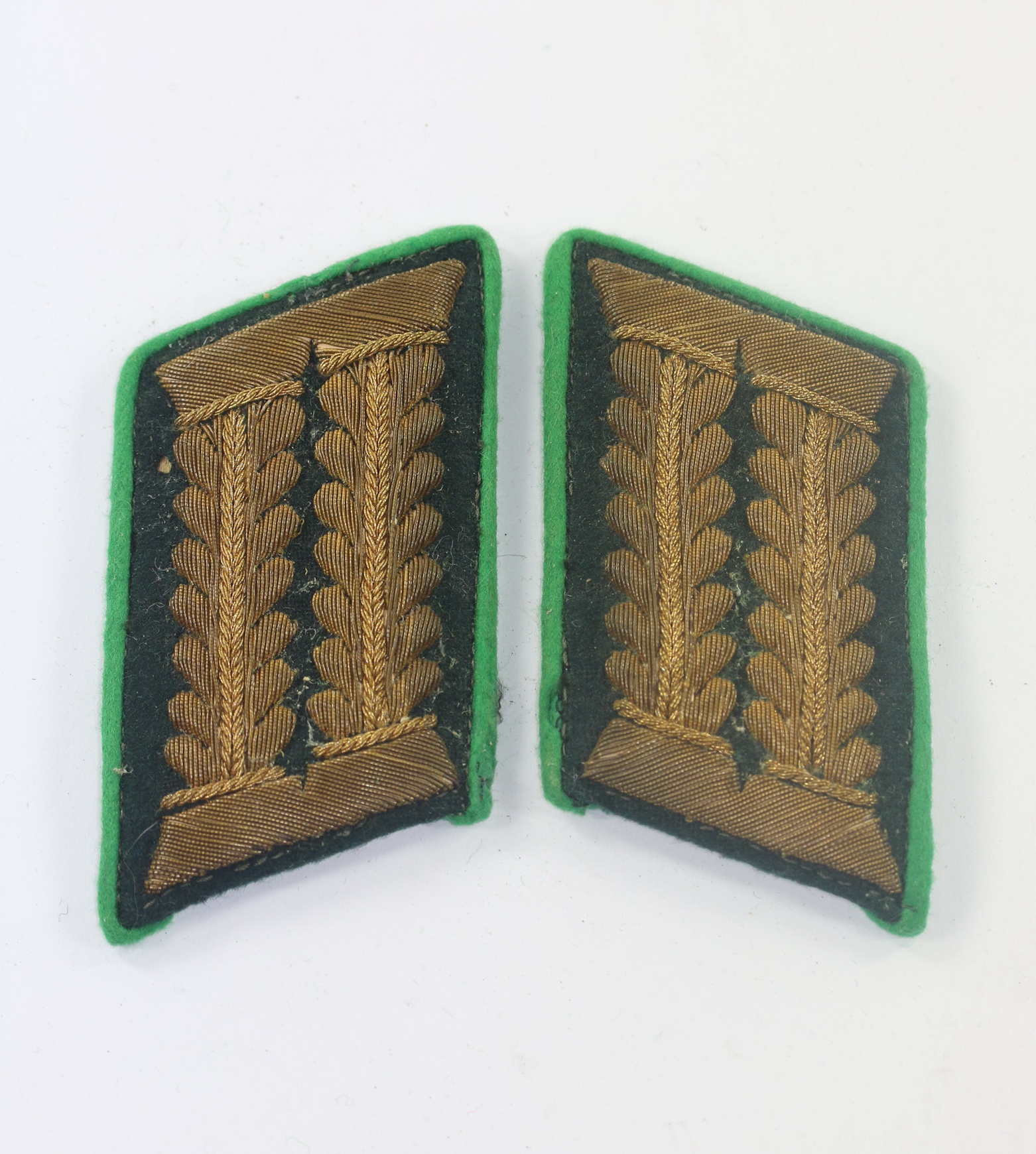 original_wehrmacht_heer_paar_kragenspiegel_wehrmachtsbeamter_gehobener_dienst_1__4nd Wehrmacht Heer, Paar Kragenspiegel Wehrmachtsbeamter gehobener Dienst – Bild 1