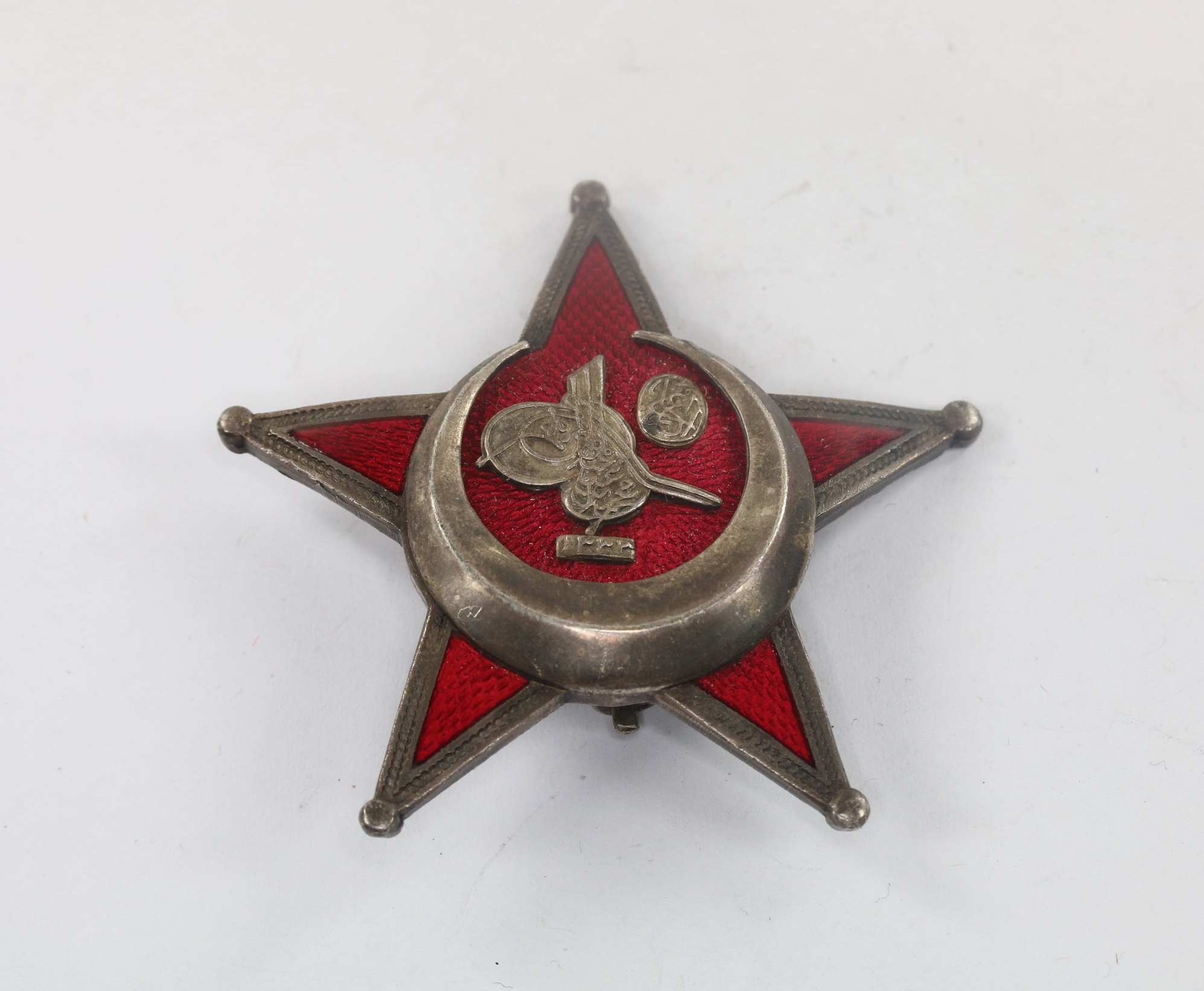 osmanisches_reich_eiserner_halbmond_stern_von_gallipoli_1__1_4nd Ottoman Empire, Gallipoli Star (Iron Half Moon). – Bild 1